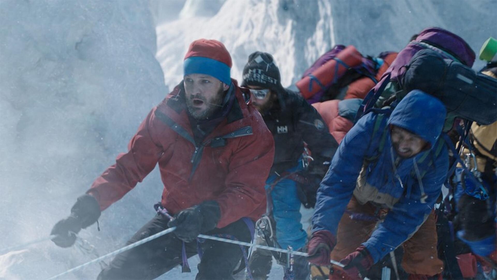 Everest (Movie 2015): A 2015 film based on the real events that took place in the Himalayas in 1996. 1920x1080 Full HD Wallpaper.