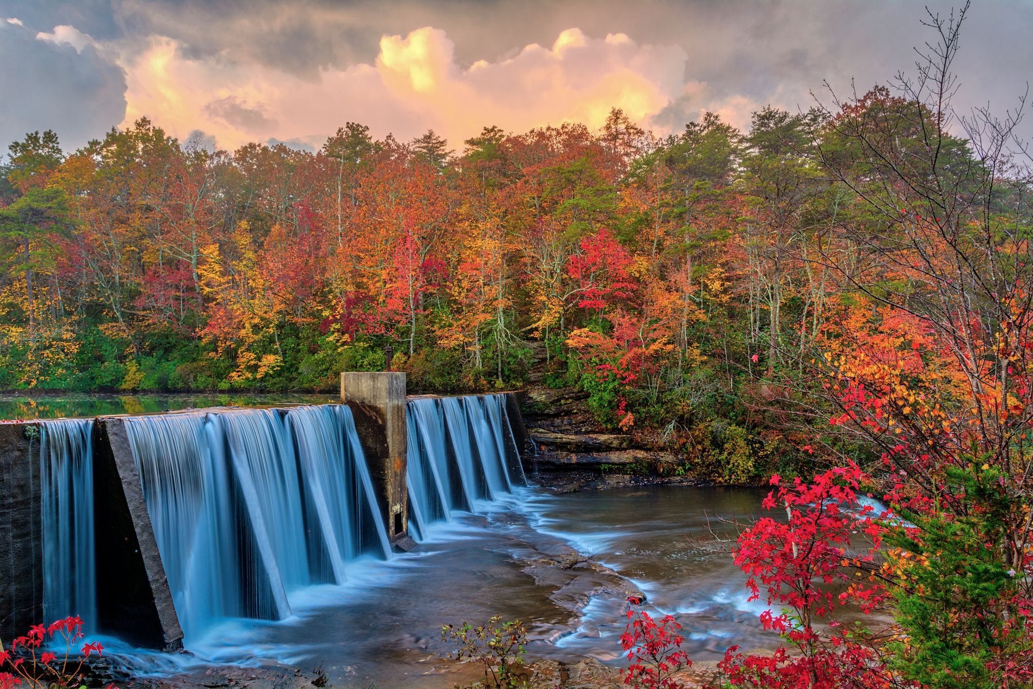 Scenic road trips, Autumn panorama, National parks, Leaf peeping destinations, Nature's mosaic, 2130x1420 HD Desktop