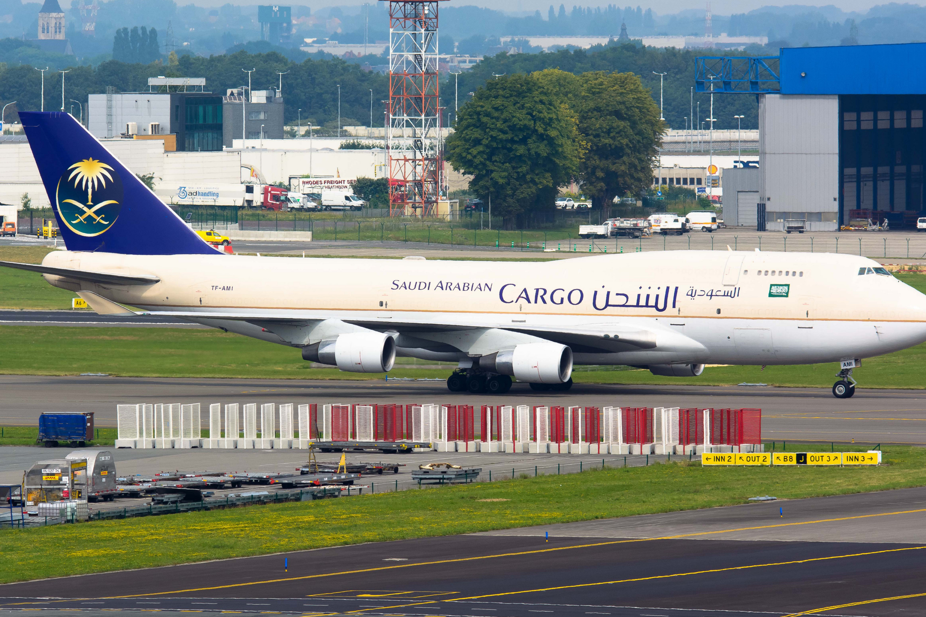 Saudi Arabian Airlines, TF-AMI Magma Aviation, Boeing 747-412BDSF, Air cargo transport, 3080x2050 HD Desktop