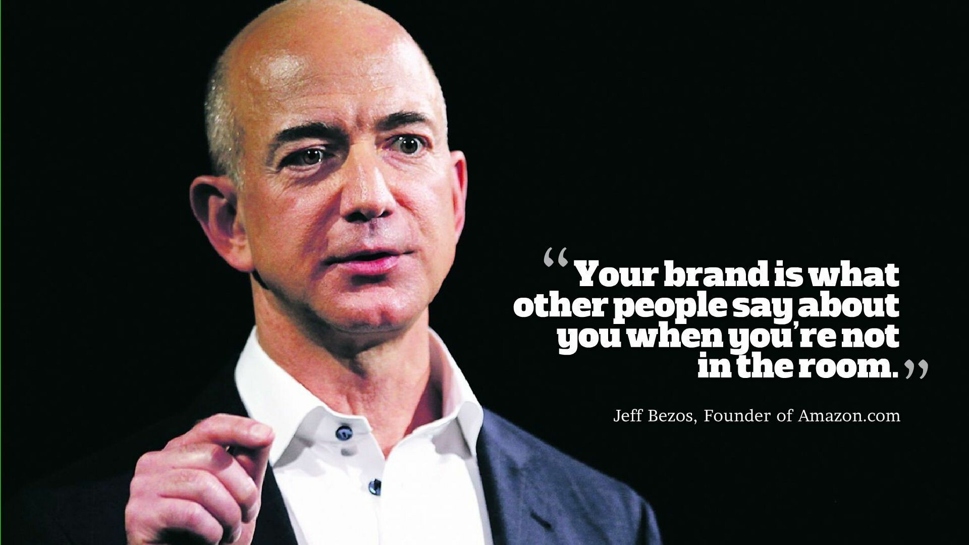 Jeff Bezos: Businessperson, Philanthropist, Citizen astronaut. 1920x1080 Full HD Wallpaper.