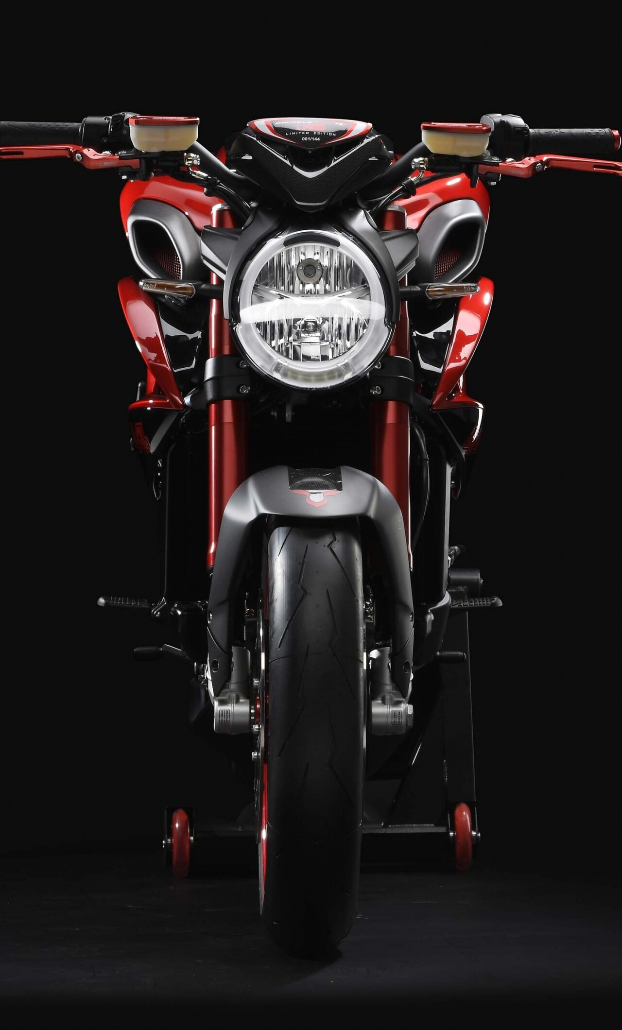 MV Agusta: Brutale 800 RR LH44 Lewis Hamilton, Produced in a limited series of only 144 units. 1280x2120 HD Wallpaper.