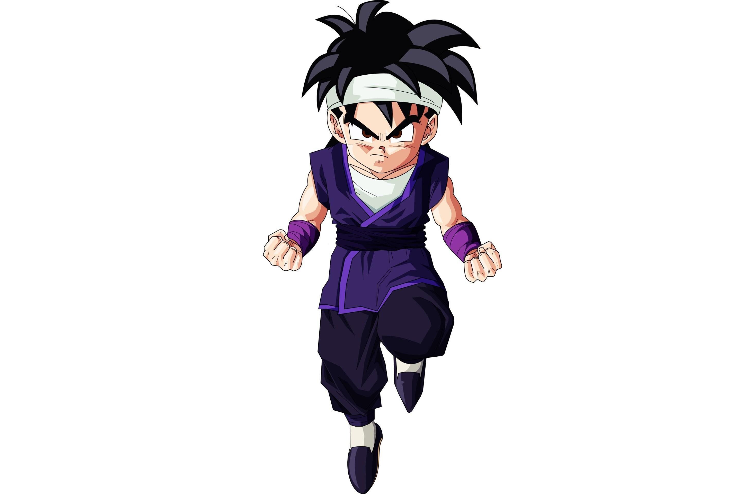 Gohan: The eldest son of Son Goku and Chi-Chi, The first Human and Saiyan hybrid. 2880x1920 HD Background.
