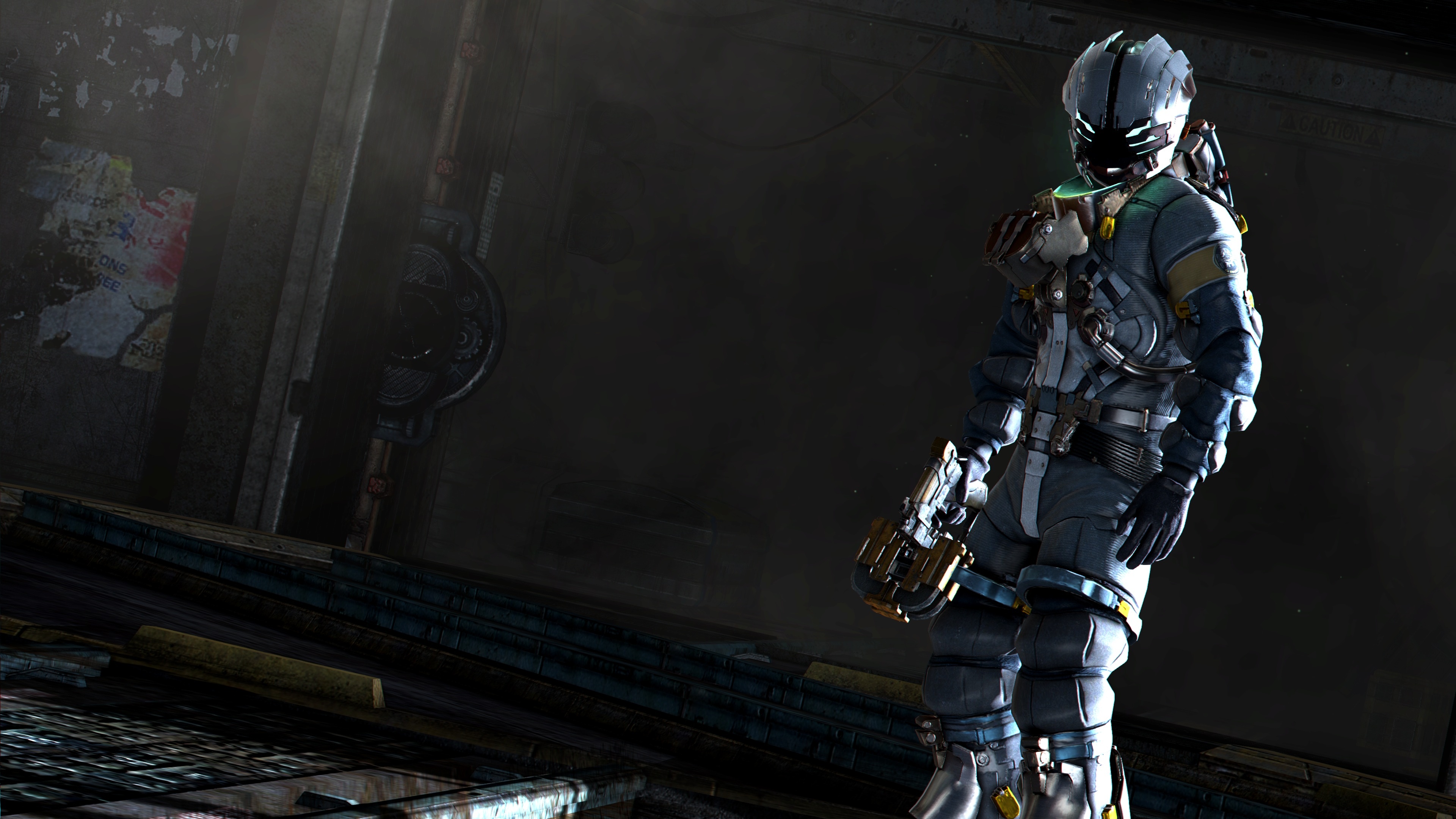 Dead Space: The third and final main entry in the series, that follows Isaac Clarke. 3840x2160 4K Background.
