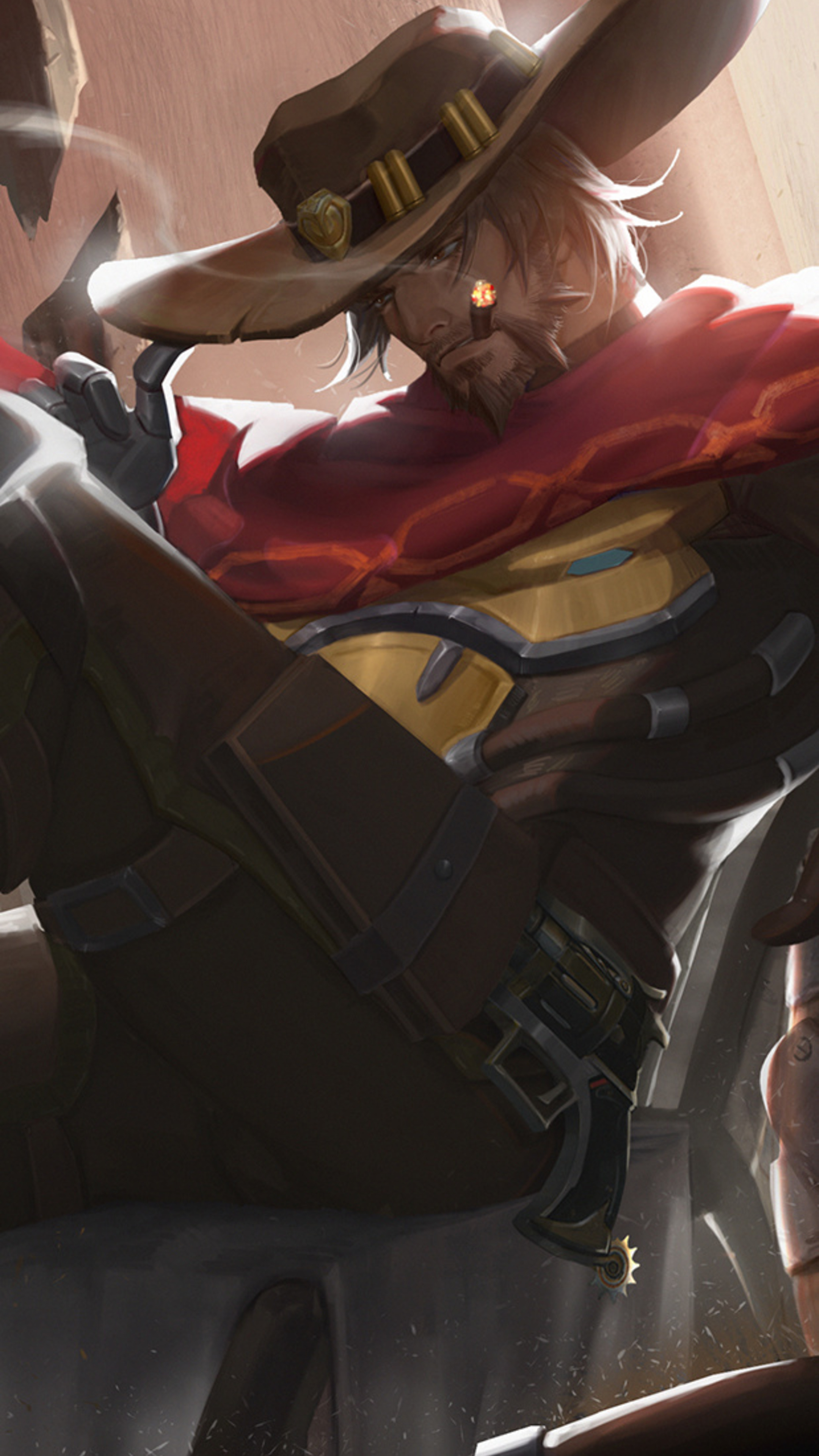 McCree, Overwatch on Sony Xperia, Premium HD 4K wallpapers, Captivating shots, 2160x3840 4K Phone