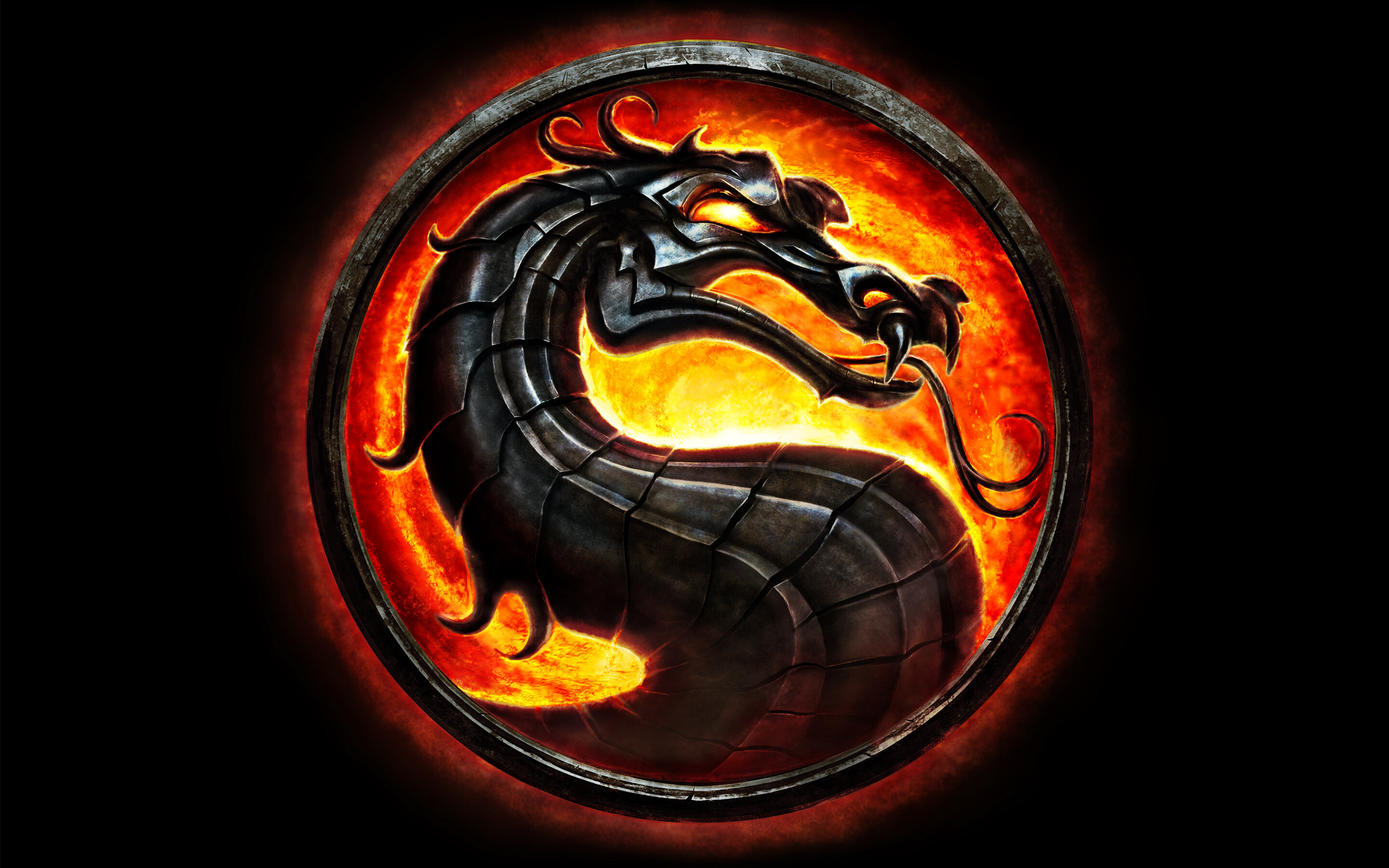 Dragon: Fictional creature, Mortal Kombat, Cryptid. 2880x1800 HD Background.