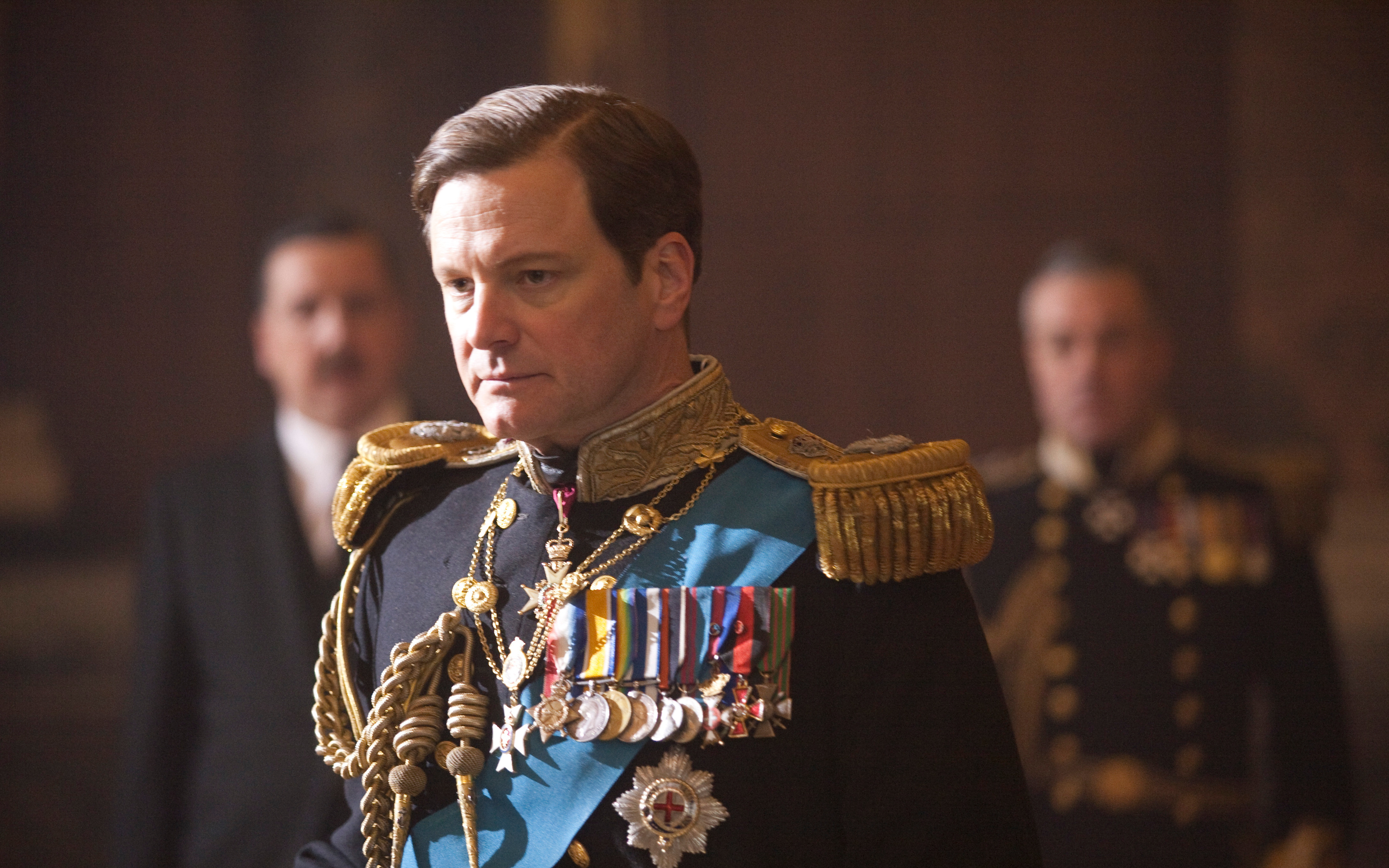 The King's Speech: A chronicle of King George VI's effort to overcome his nervous stammer with. 3200x2000 HD Wallpaper.