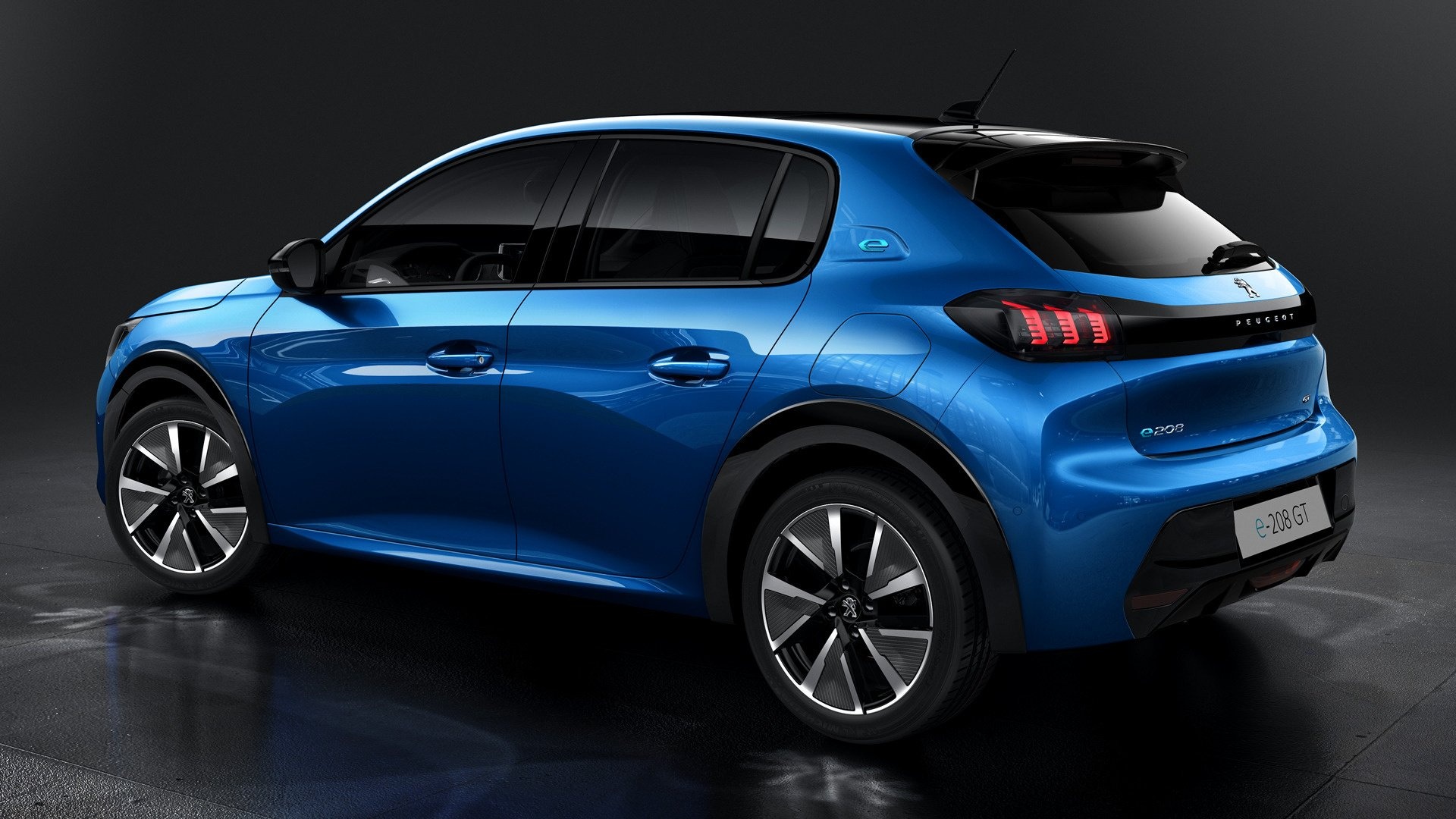 Peugeot 208, E-208 GT HD wallpapers, Revolutionary electric car, Stylish and efficient, 1920x1080 Full HD Desktop