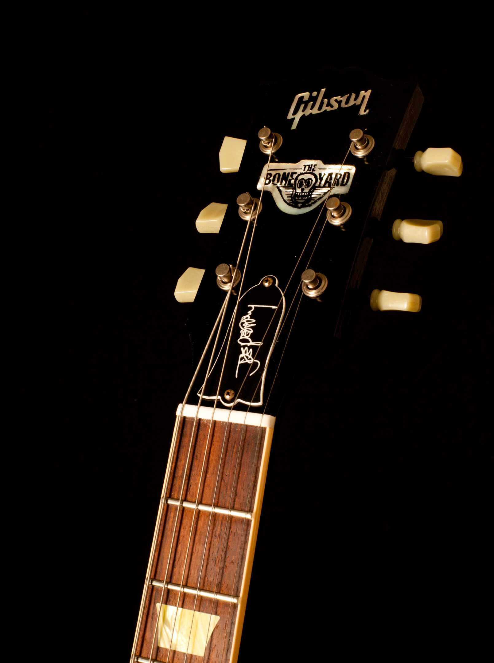 Gibson Guitar: The Joe Perry Boneyard Les Paul, An extremely rare musical instrument. 1610x2160 HD Background.