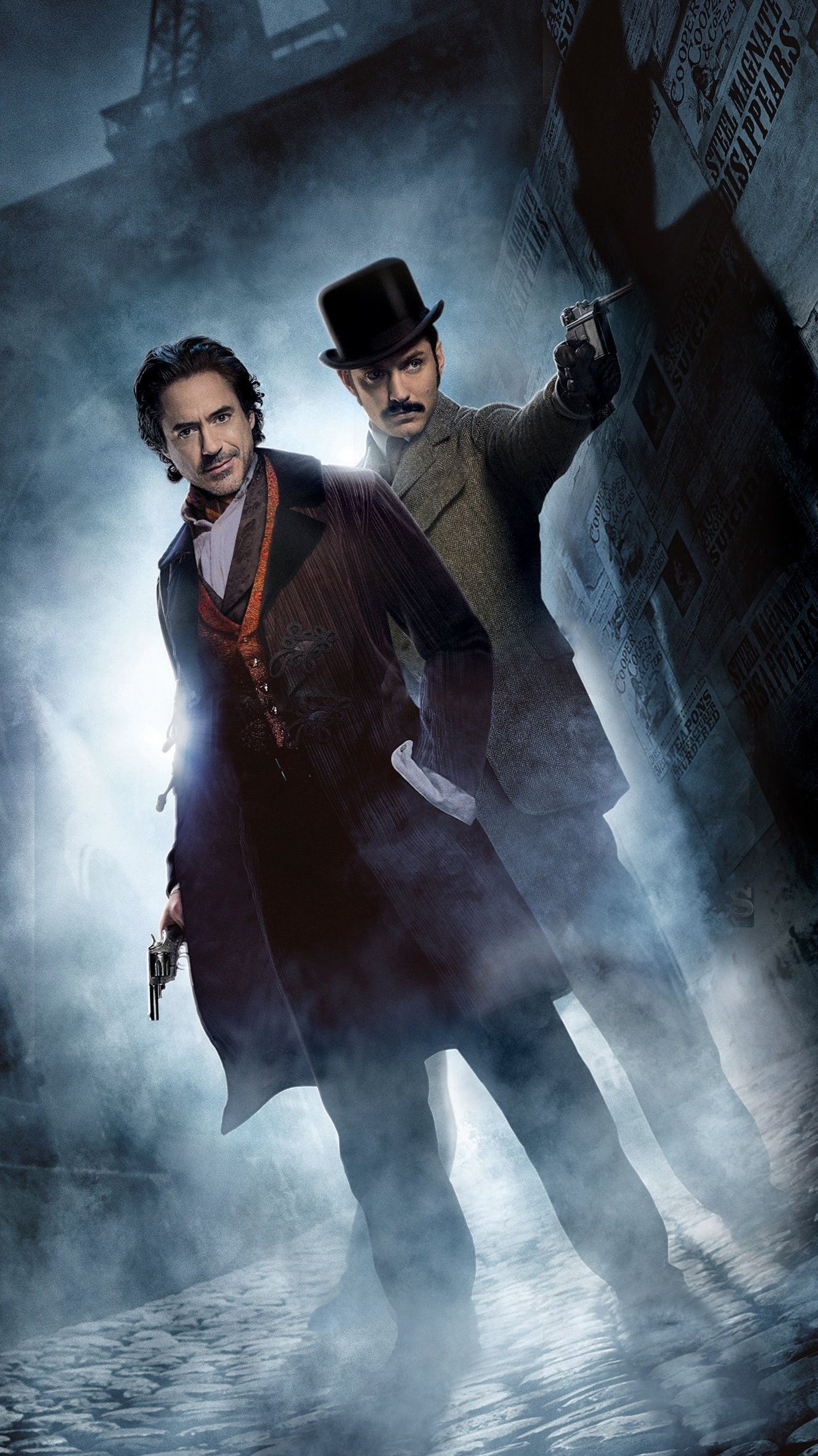 Sherlock Holmes, Movie puzzle-solving, London detective, Robert Downey Jr, 1330x2370 HD Phone