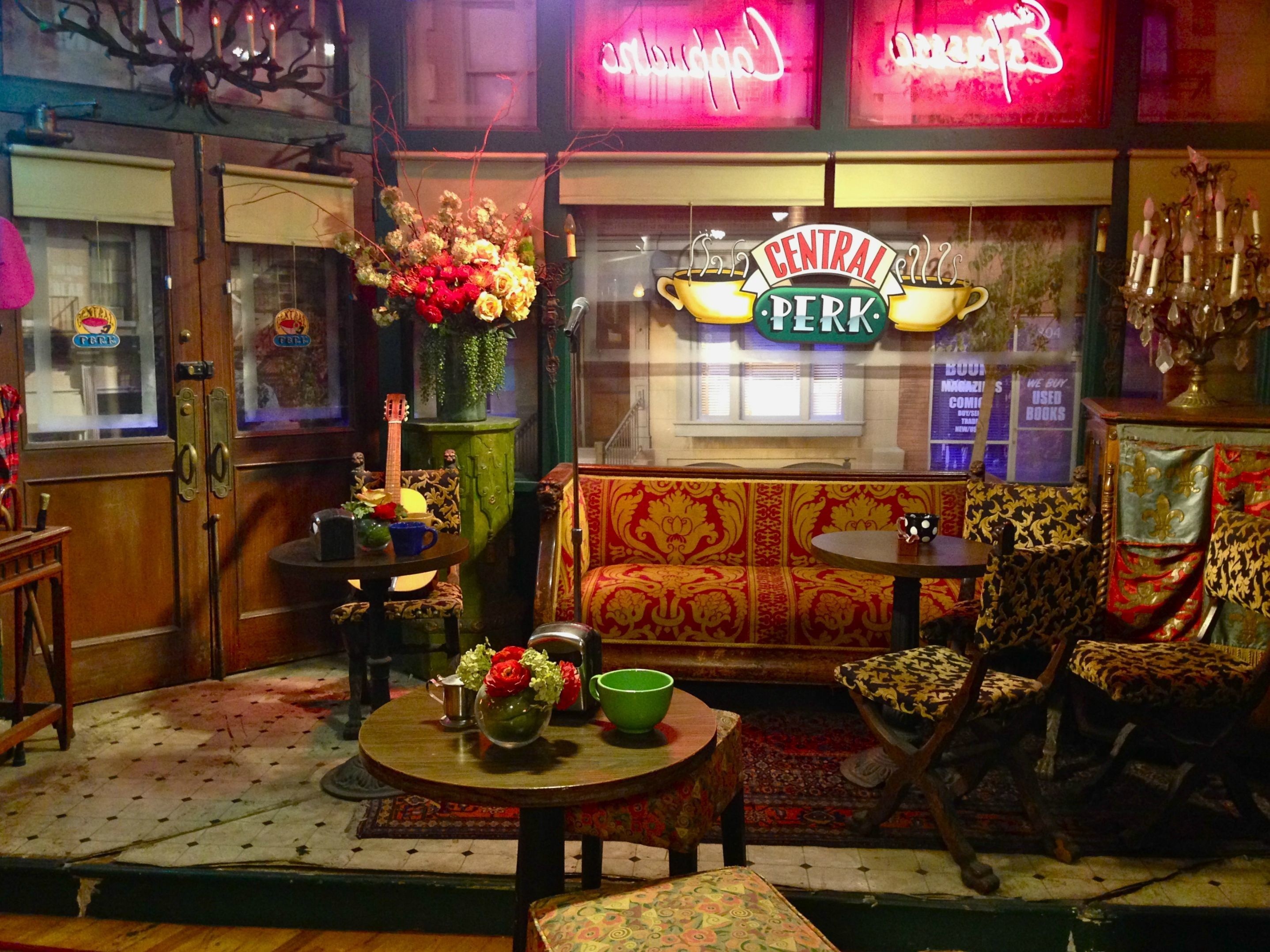Friends Central Perk, Coffee house nostalgia, TV show vibes, Iconic cafe, 2880x2160 HD Desktop