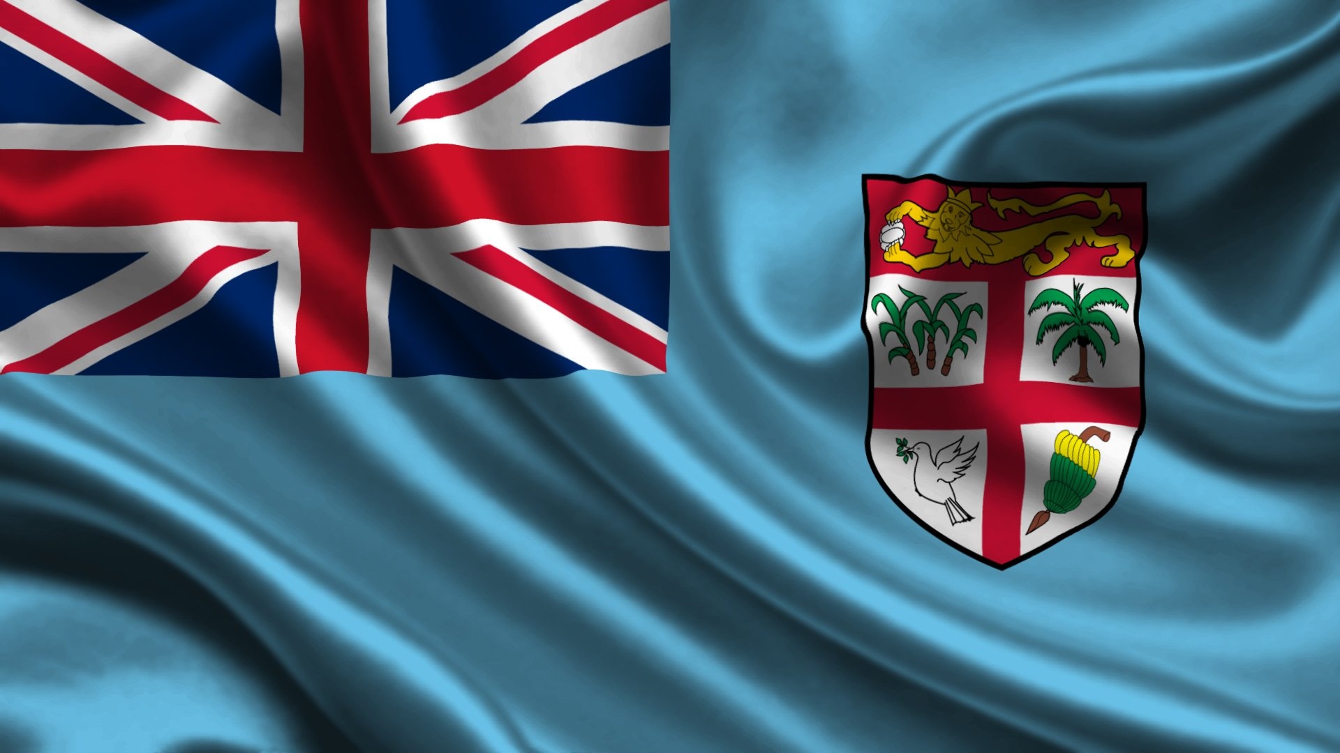 Fiji (Travels), National flag, Cultural pride, Patriotic symbol, 1920x1080 Full HD Desktop