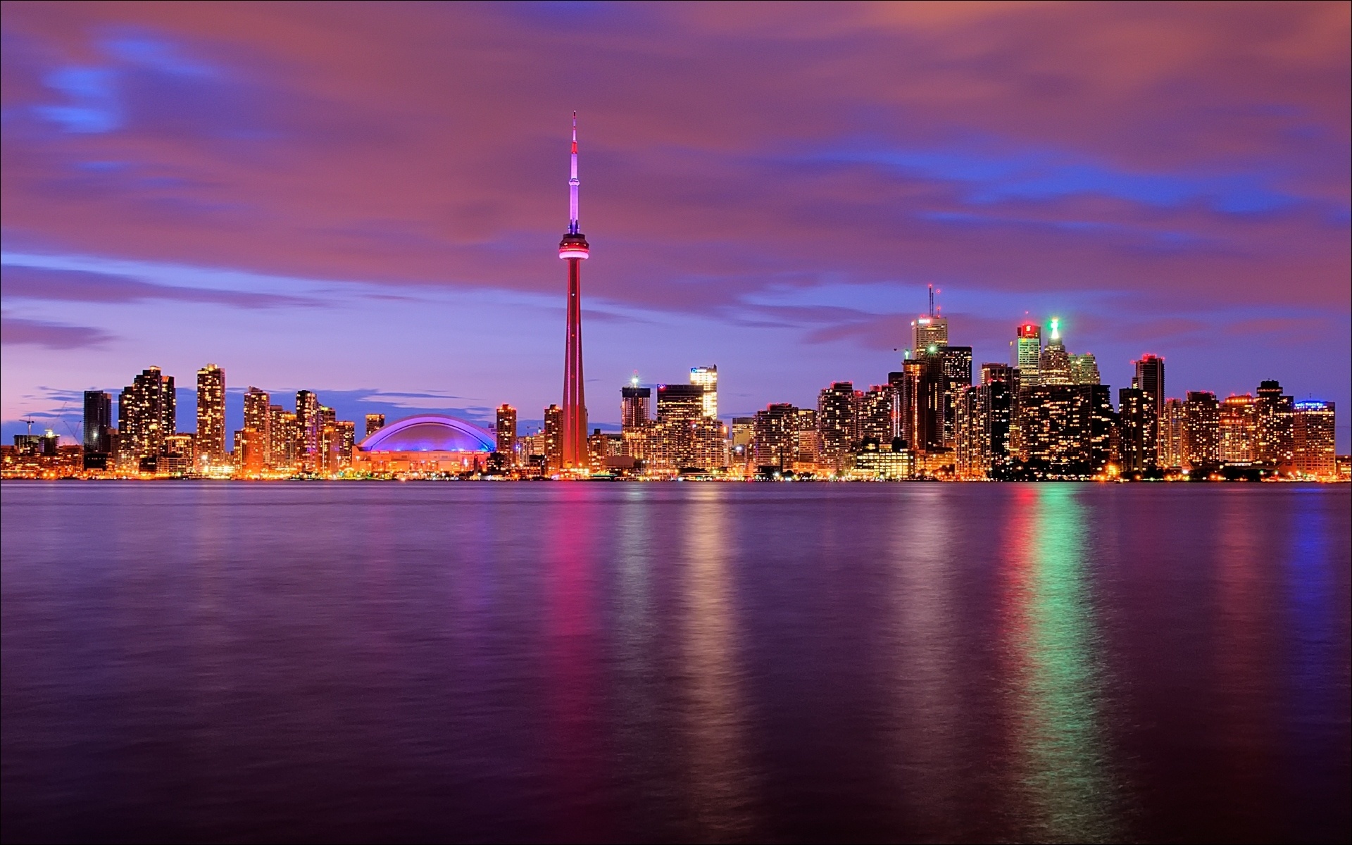 Toronto Skyline, Travels, Backrounds, Walls, 1920x1200 HD Desktop