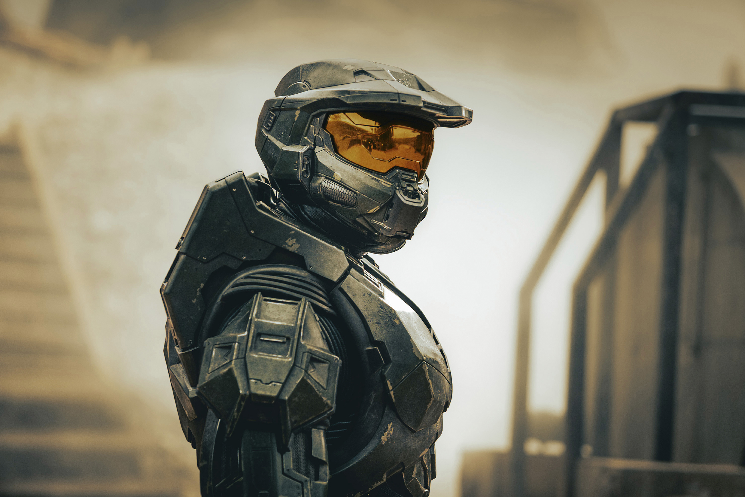 Halo (TV Series): Television show, inspired by the Xbox franchise, Shooter. 2500x1670 HD Background.