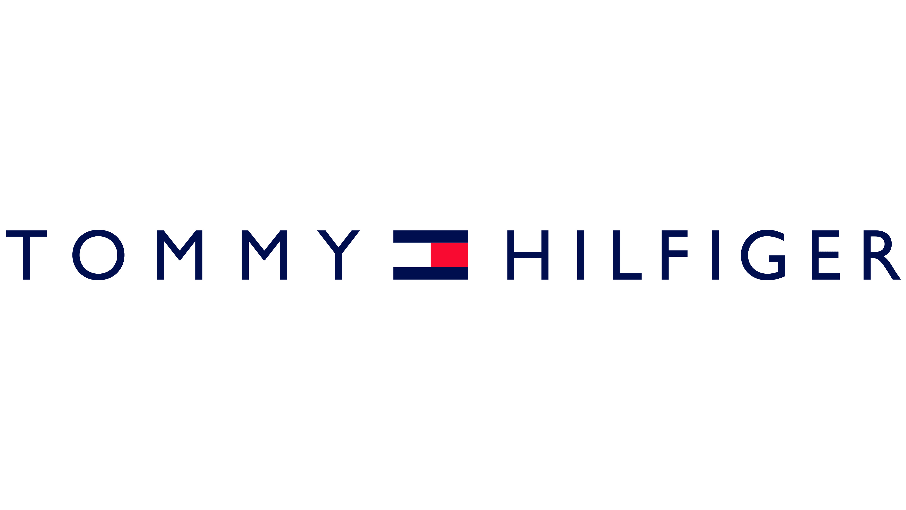 Tommy Hilfiger: An American premium clothing brand, Logo. 3840x2160 4K Background.