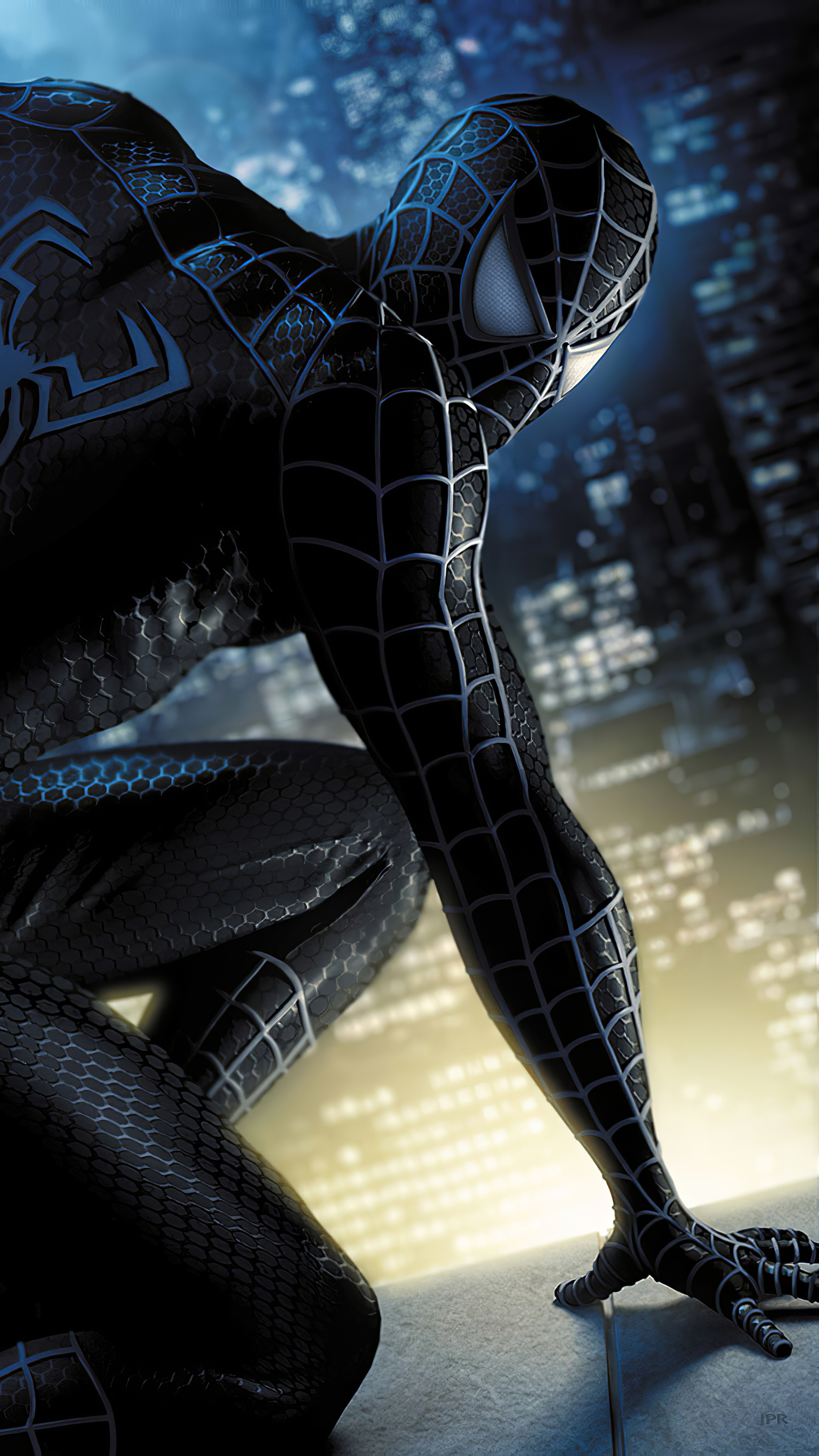 Black Spider-Man, Sony Xperia wallpapers, HD and 4K images, 2160x3840 4K Phone
