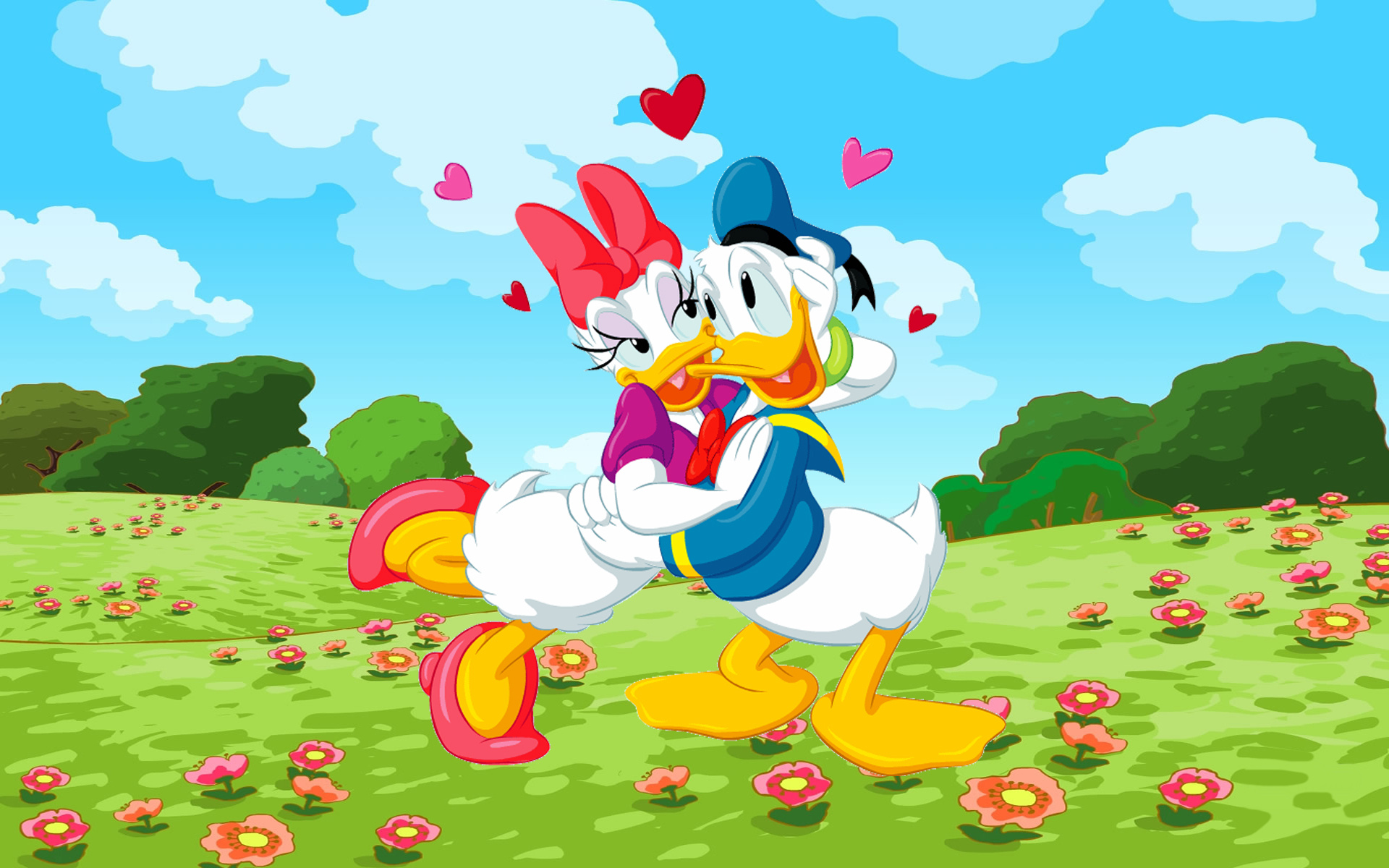 Donald and Daisy Duck wallpapers, HQ, Backgrounds, 1920x1200 HD Desktop