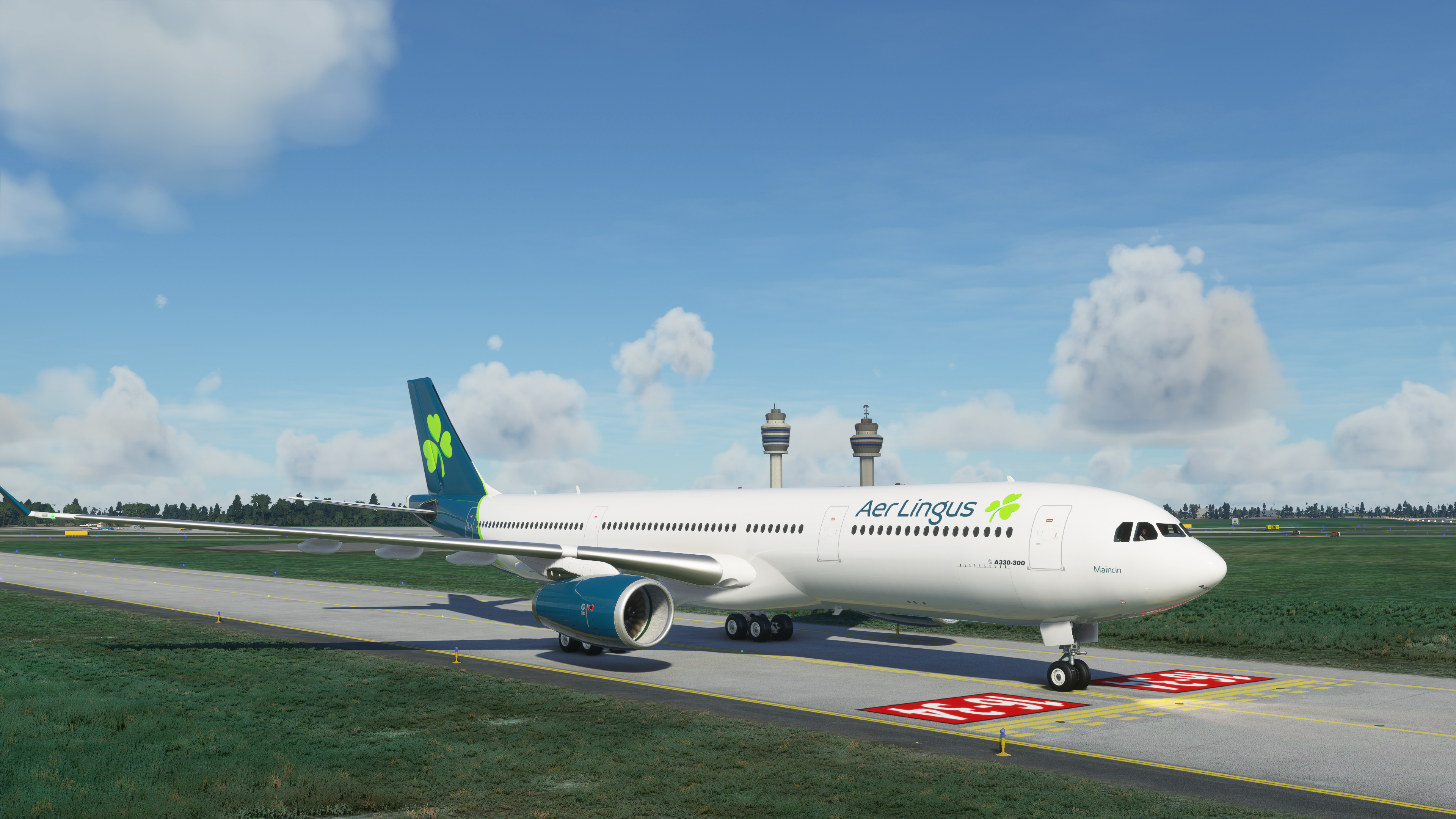 Aer Lingus, New PMP A330, Microsoft Flight Simulator, Travels, 3840x2160 4K Desktop