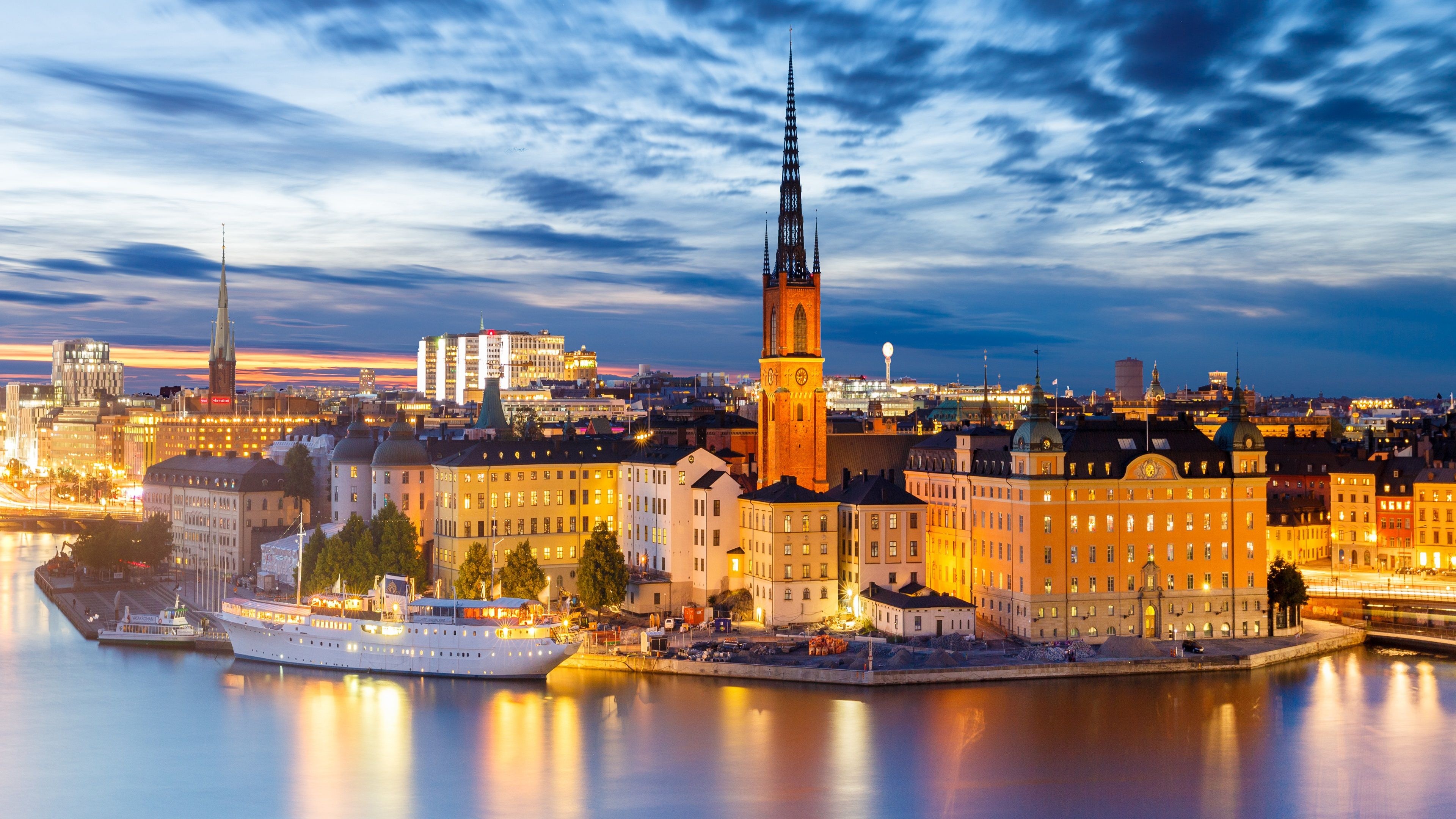 Stockholm, Travels, 4K wallpapers, Stunning visuals, 3840x2160 4K Desktop