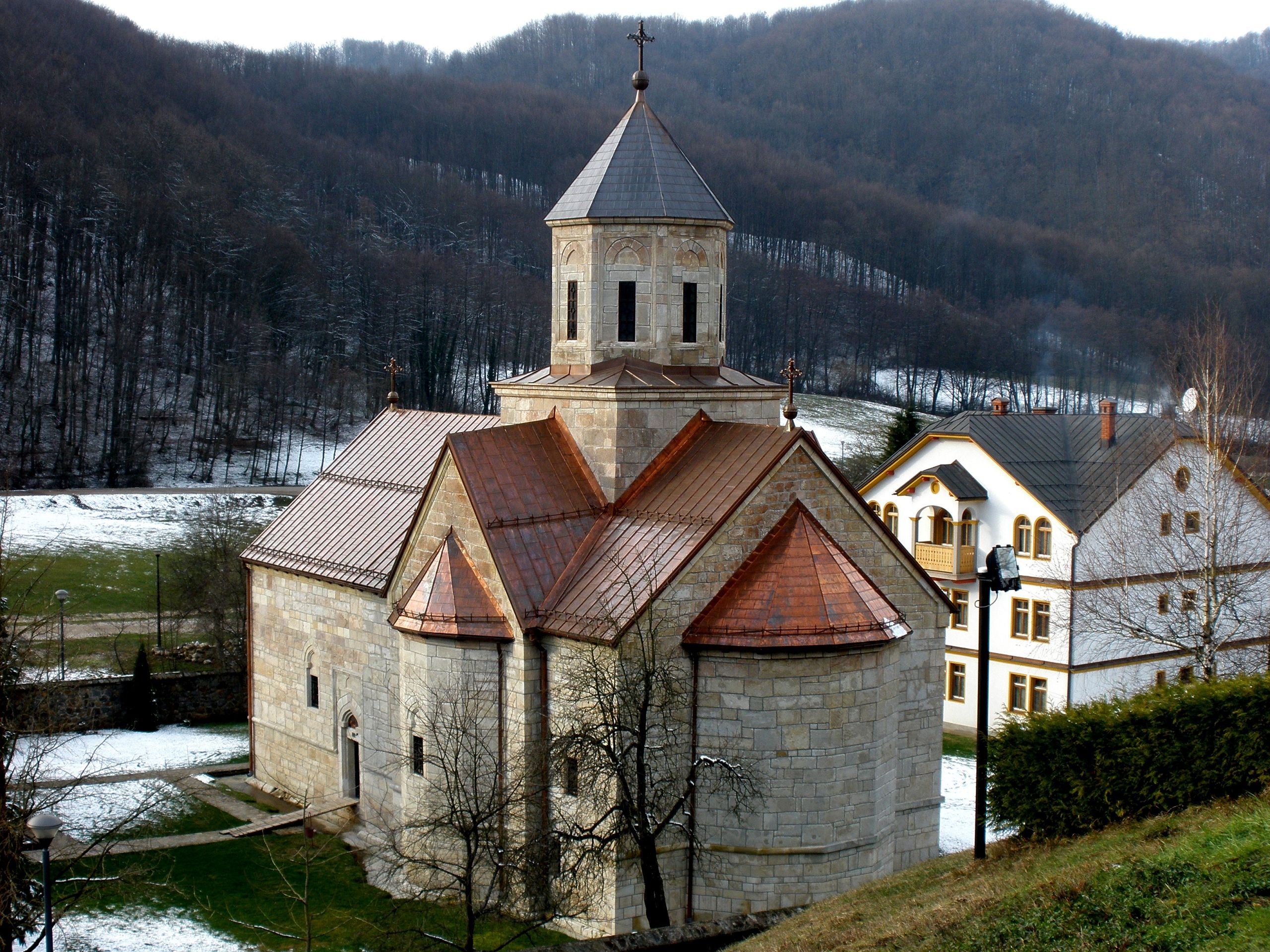 Mostanica monastery, Republika Srpska, Bosnia and Herzegovina, HD wallpaper, 2560x1920 HD Desktop