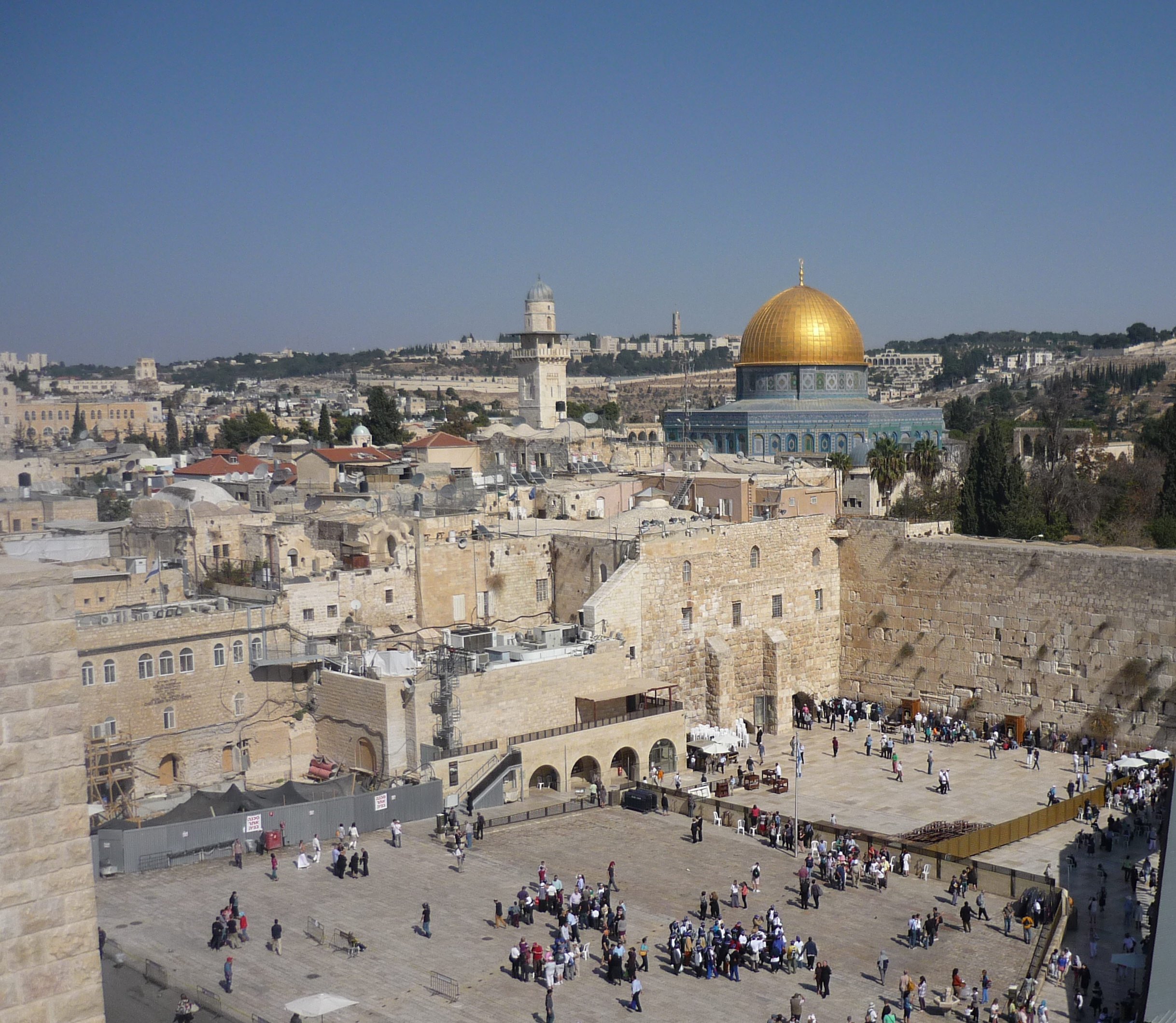 The Western Wall, Jerusalem's significance, Trifecta of religions, Center of spirituality, 2440x2120 HD Desktop