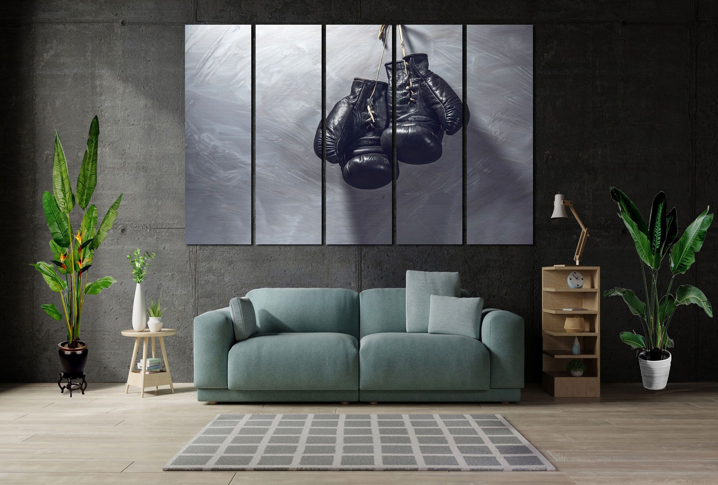 Hanging Boxing Gloves, Sports, Motivation, Cool boxing art, 2500x1690 HD Desktop