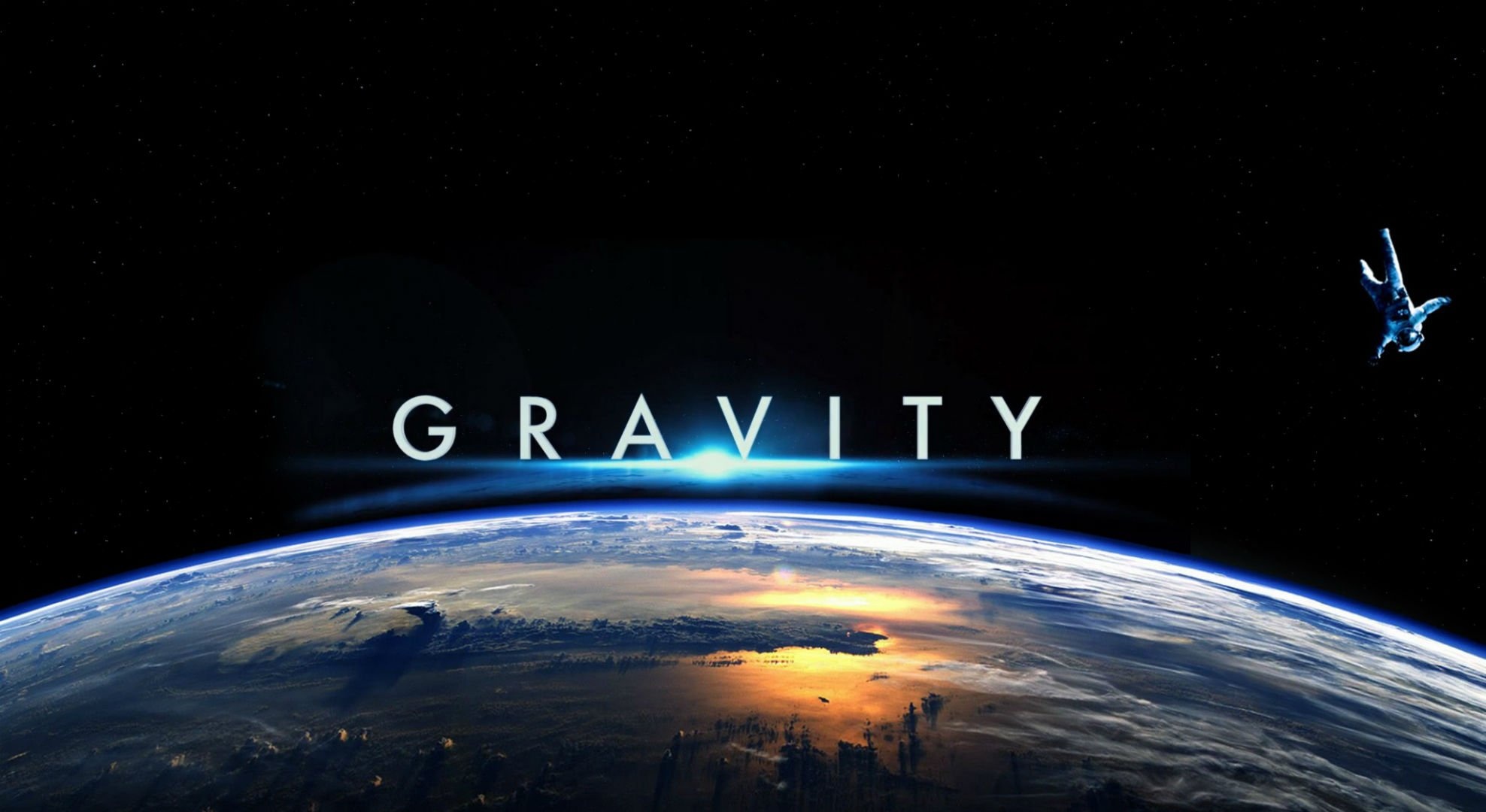 Gravity movie, Visually striking, Space adventure, Astronaut's journey, 1980x1080 HD Desktop