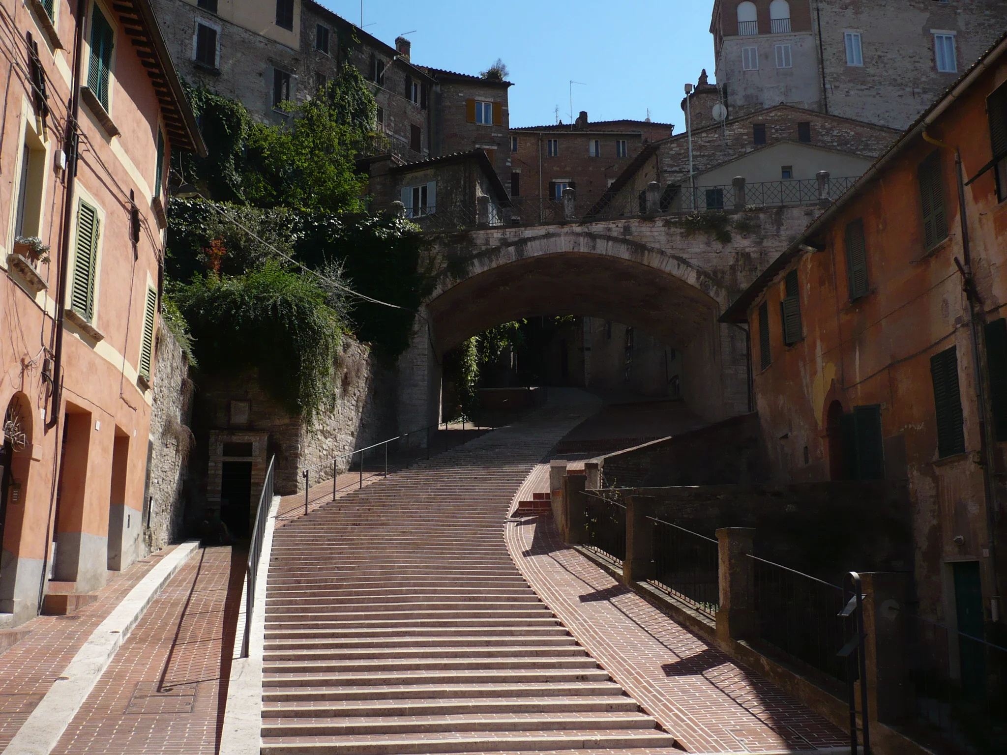 Perugia, Stairs of Perugia, Review and photos, Captivating architecture, 2050x1540 HD Desktop