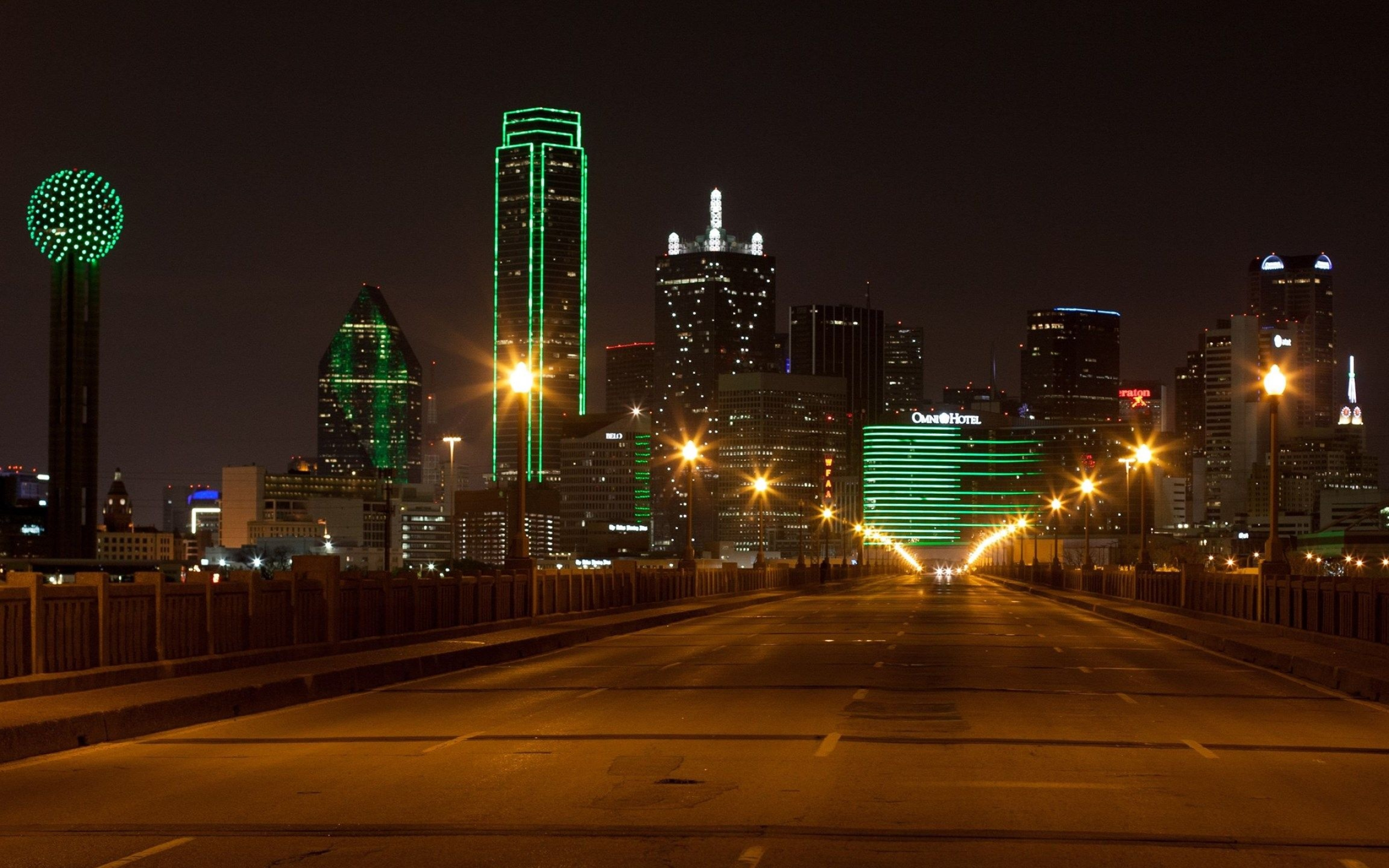 Dallas Skyline, Top free skyline backgrounds, Dallas city view, 2560x1600 HD Desktop
