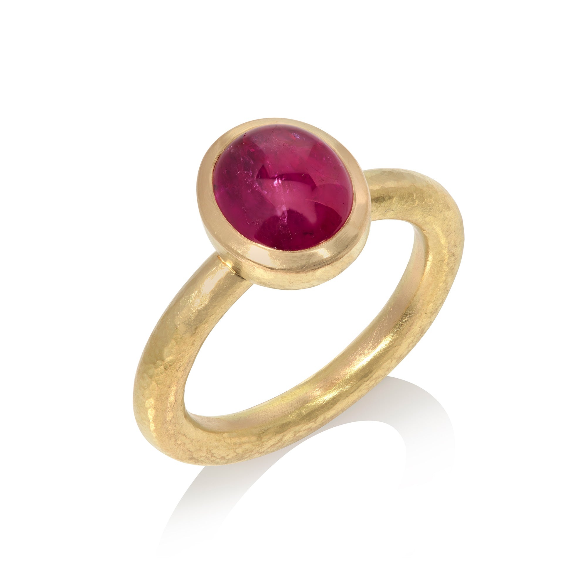 Cabochon jewelry, Yellow gold ruby, Handcrafted ring, Julia Lloyd George, 2000x2000 HD Handy