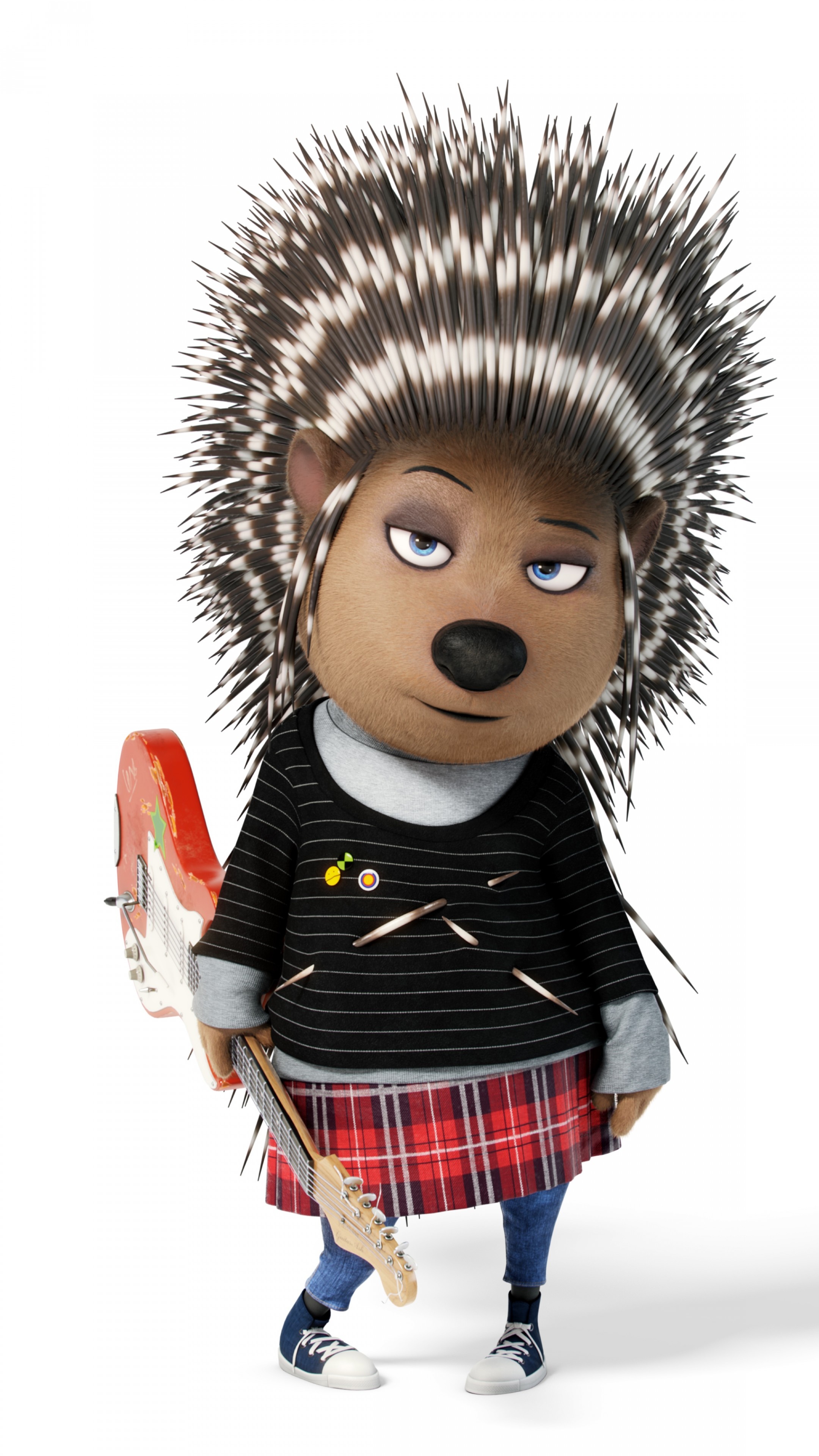 Sing movie, Porcupine Ash wallpaper, Best animation movies, Memorable characters, 2160x3840 4K Phone