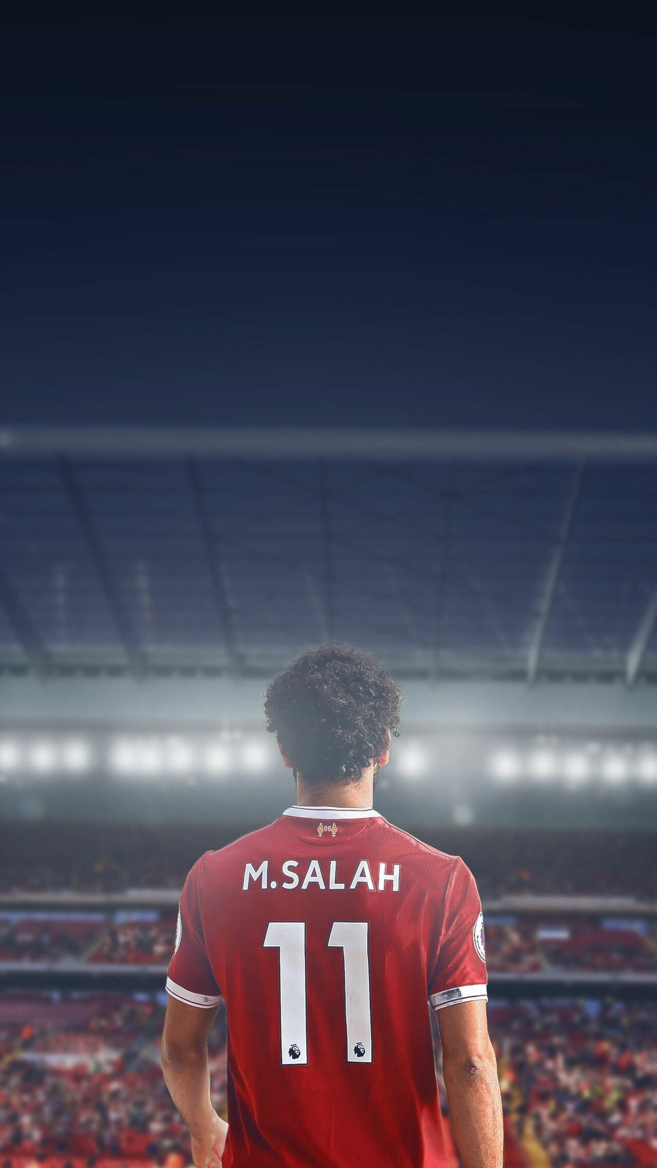 Mohamed Salah: Nicknamed "The Pharaoh" by the press and his fans. 1280x2280 HD Background.