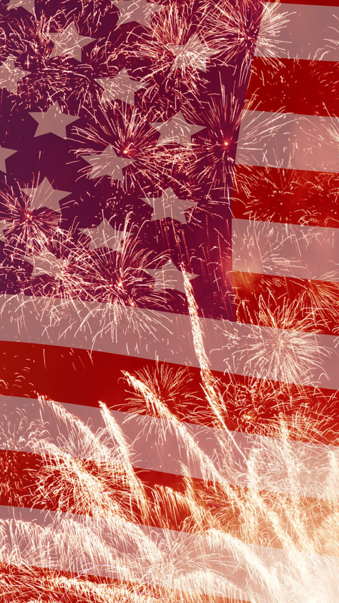 4th of July: Federal holiday, American flag, Independence. 1080x1920 Full HD Wallpaper.