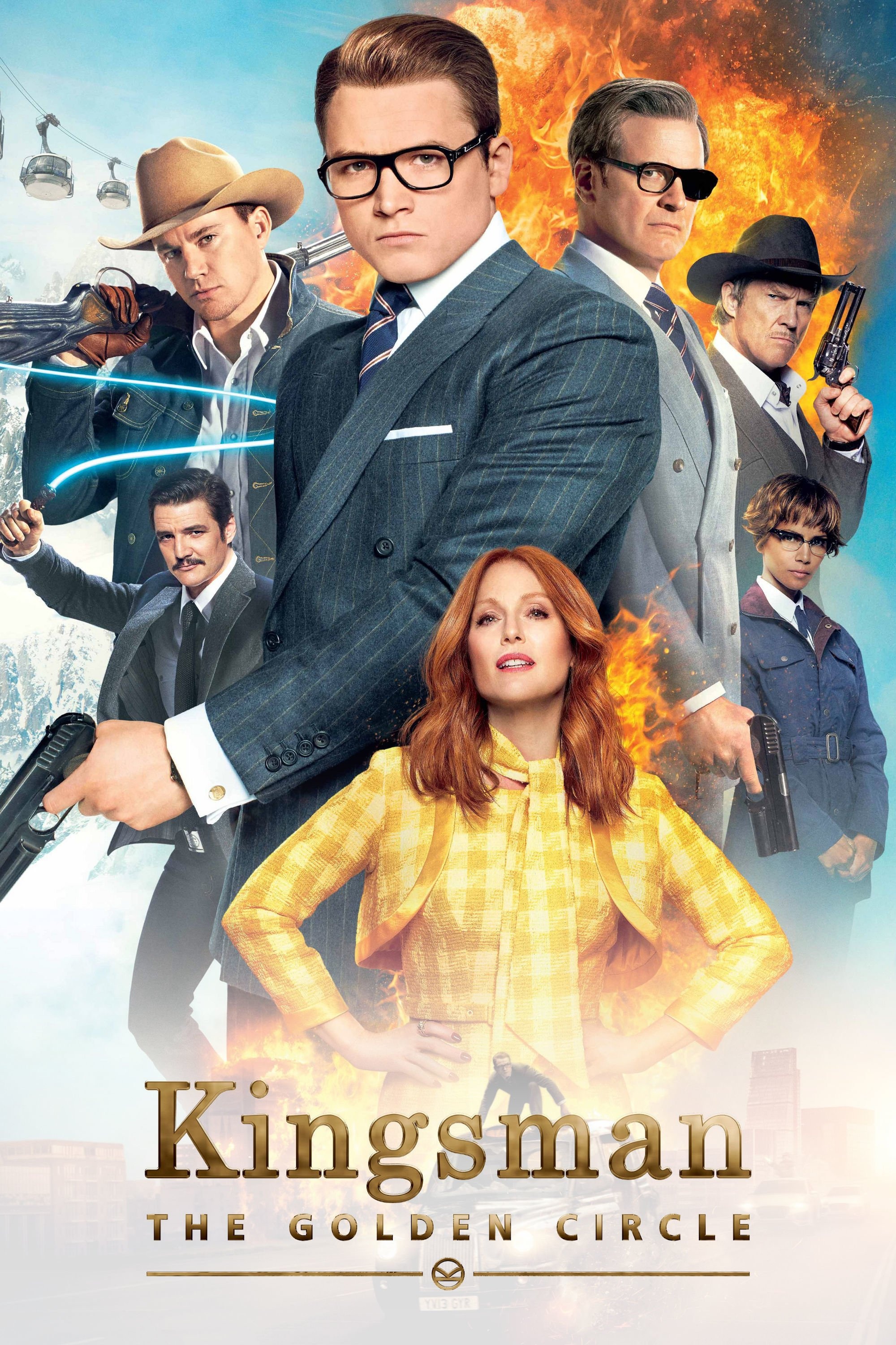 Kingsman: The Golden Circle, Movie poster, 2000x3000 HD Phone