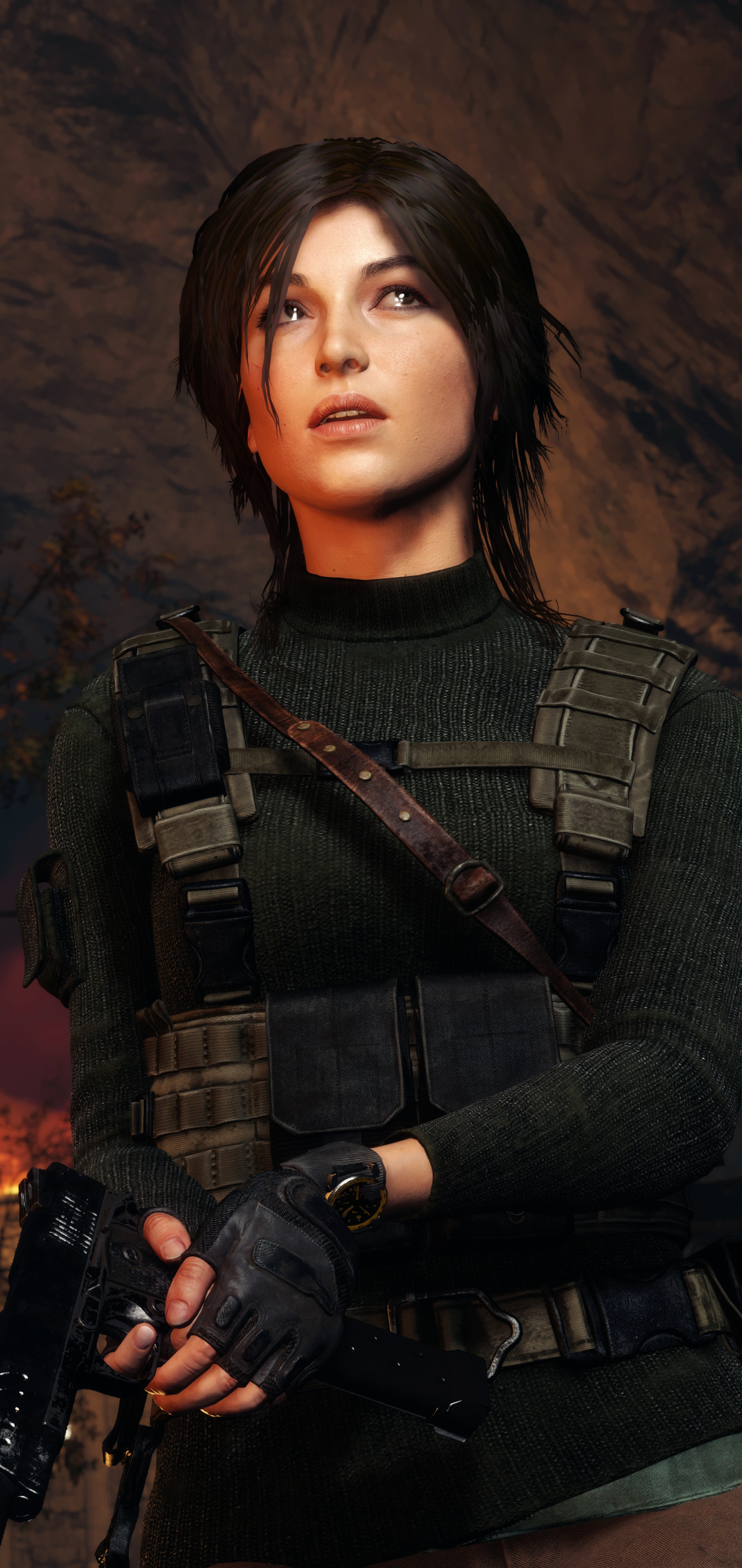 Rise of the Tomb Raider, Epic gaming experience, Legendary adventure, 1440x3040 HD Handy