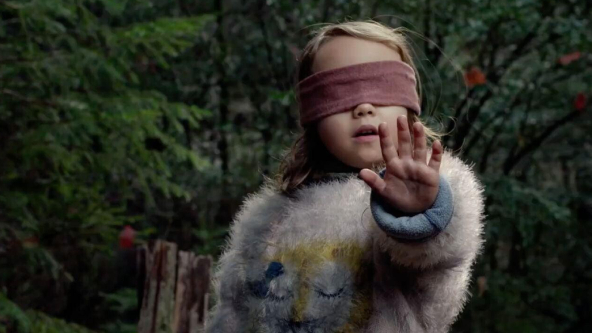 Bird Box (Movie 2018): Vivien Lyra Blair as Girl and young Olympia, One of the leading child-characters. 1920x1080 Full HD Background.