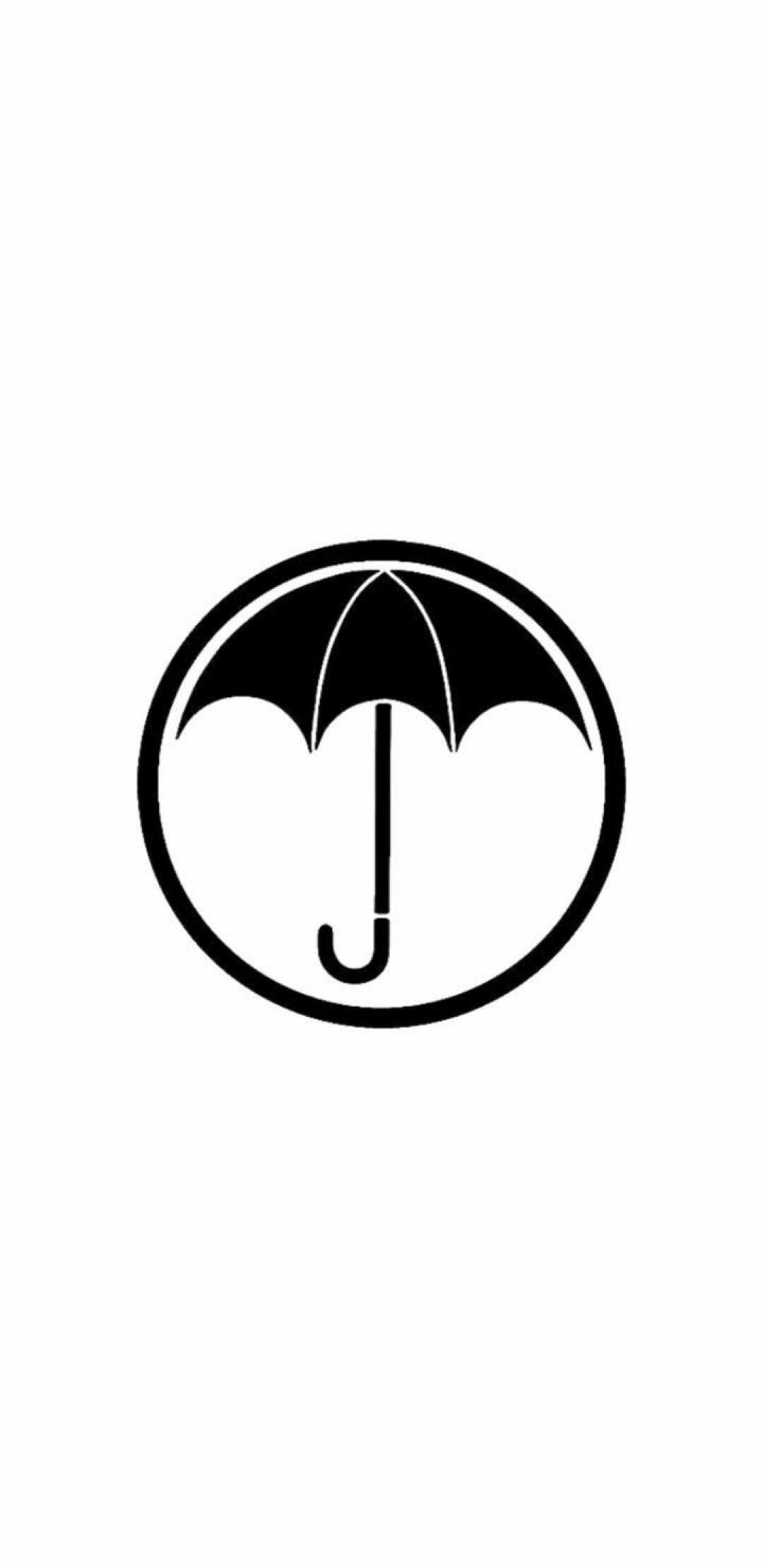 The Umbrella Academy: Netflix superhero series, Based on Gerard Way and Gabriel Ba's comic books, Logo. 1080x2220 HD Background.