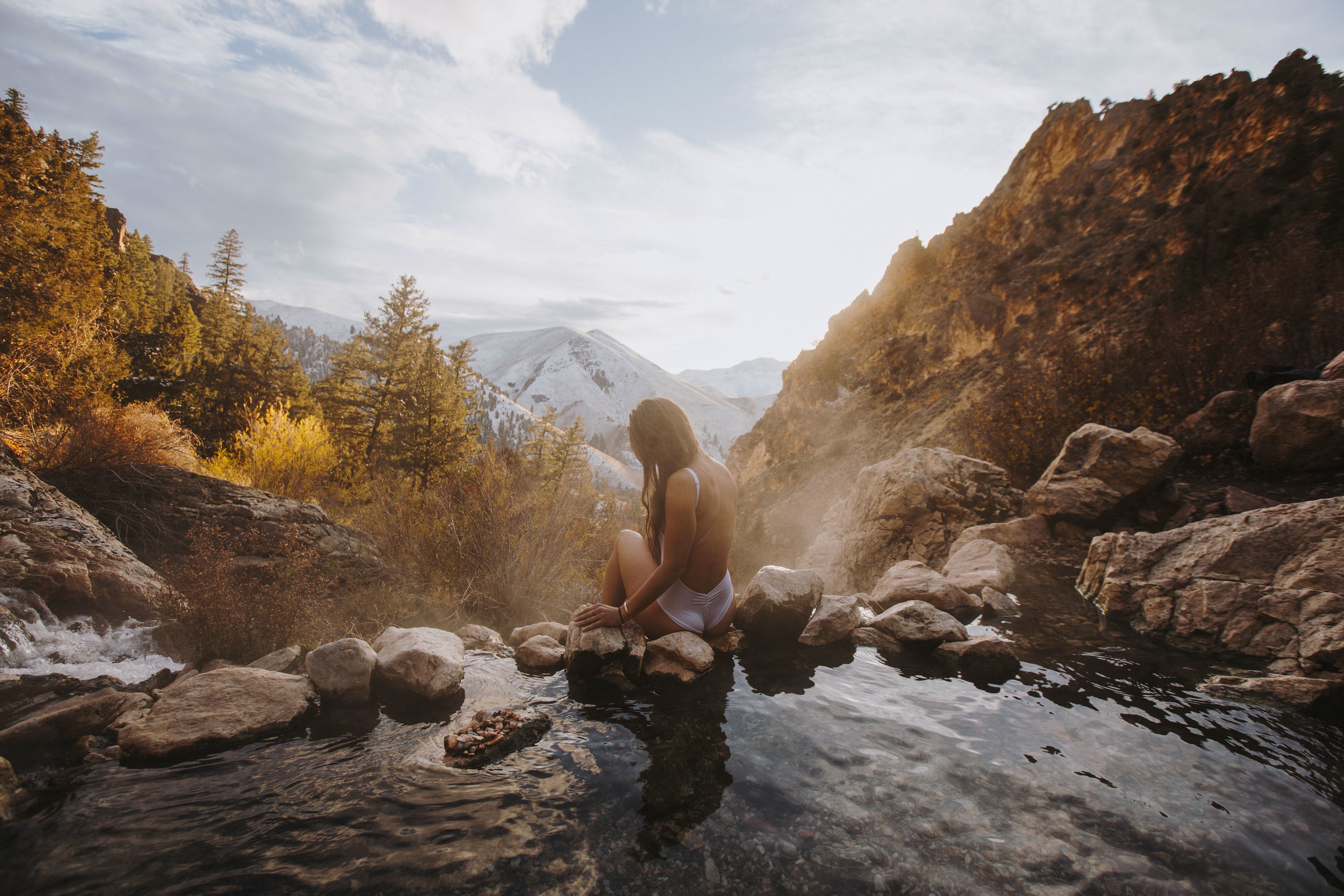 Kirkham Springs adventure, Idaho road trip, Strangers and hot springs, Andrea Ference, 2500x1670 HD Desktop