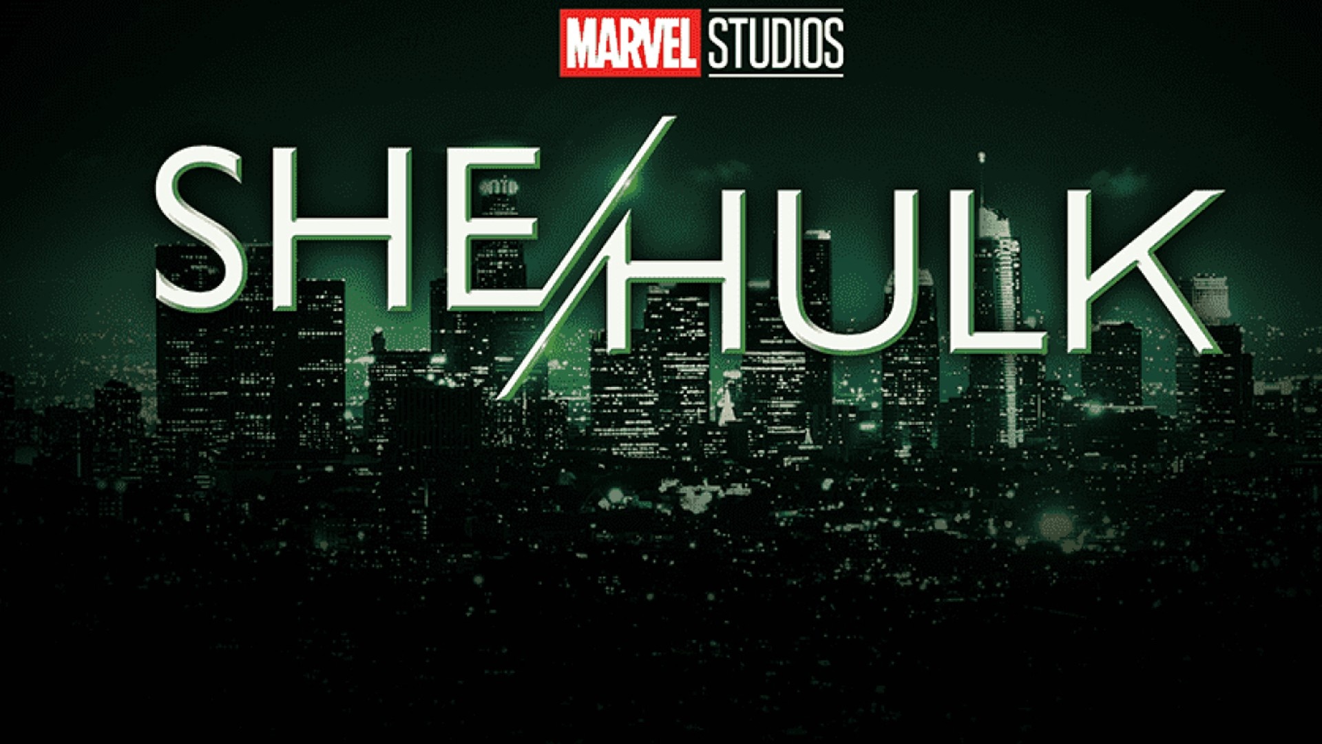 She-Hulk: Attorney at Law (TV Series 2022): Comic book, Bruce Banner, Female version of Hulk, 2022, Series trailer release, CGI Effects. 1920x1080 Full HD Wallpaper.