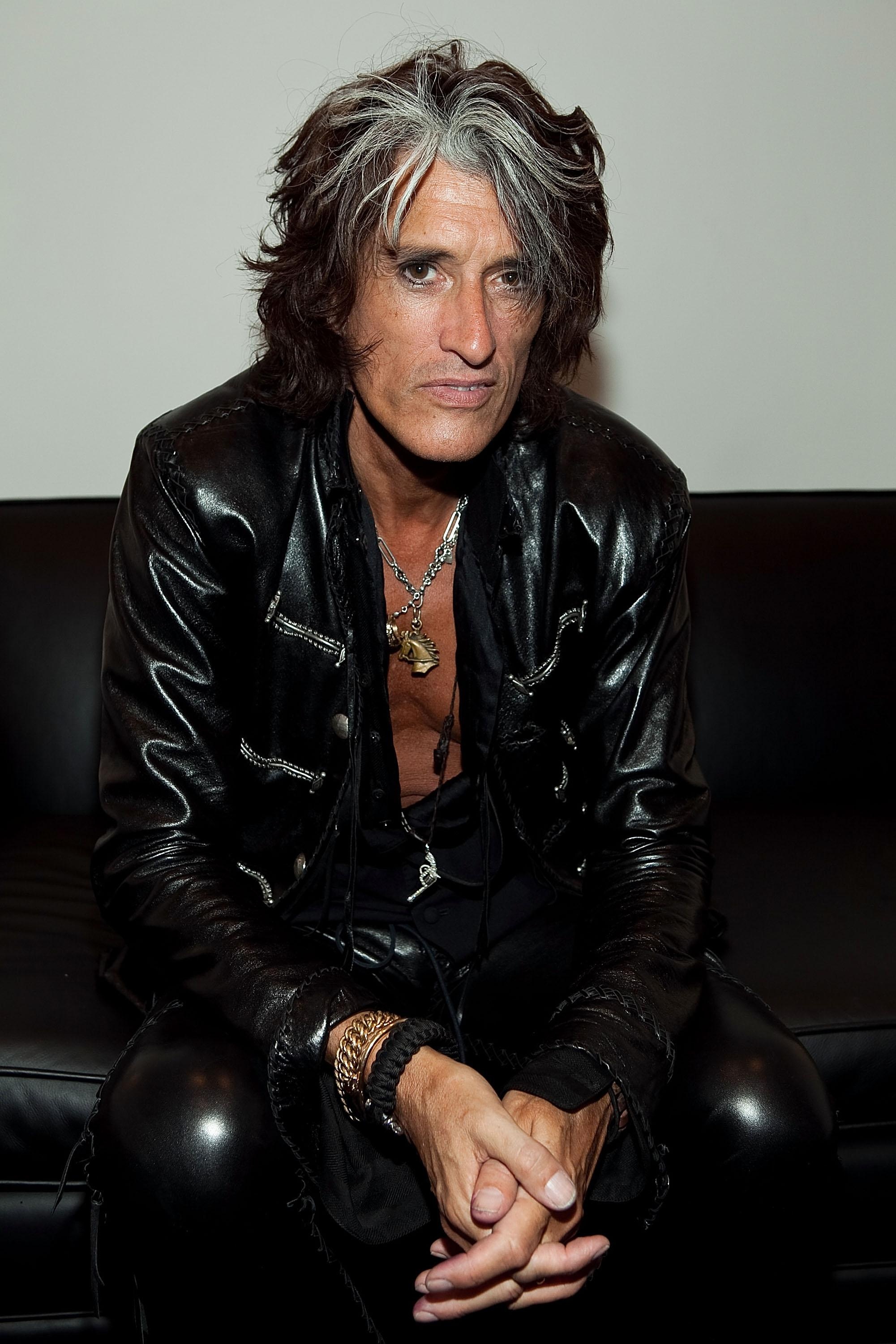 Joe Perry, carried off a gig after collapsing, 2010x3000 HD Phone