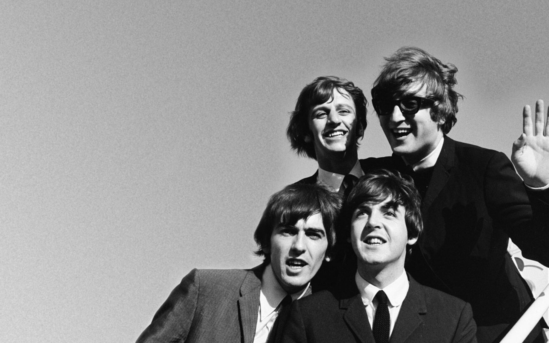 The Beatles: The band received seven Grammy Awards, Liverpool band. 1920x1200 HD Background.