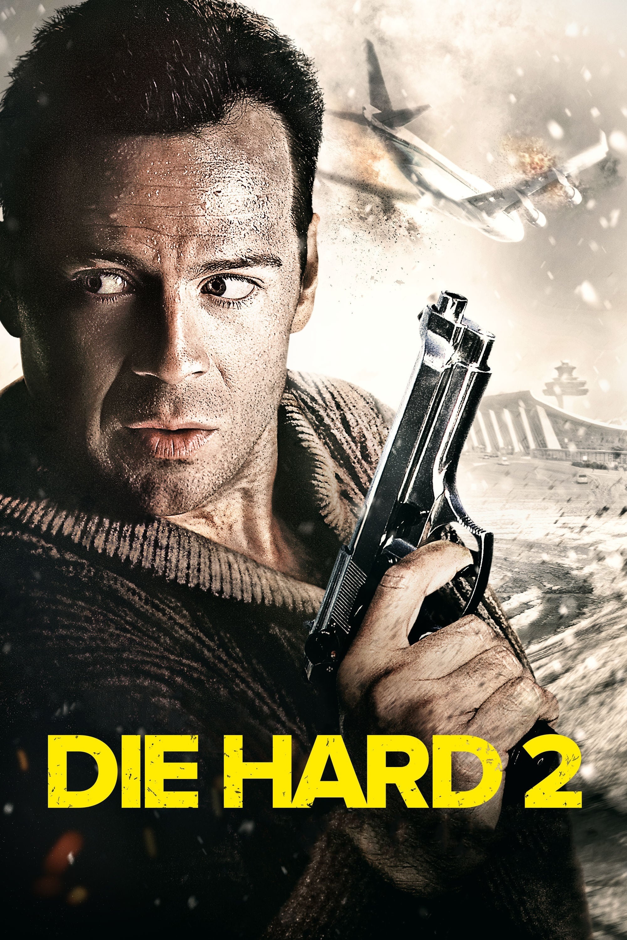 Die Hard 2, Movie posters, The movie database, 2000x3000 HD Phone