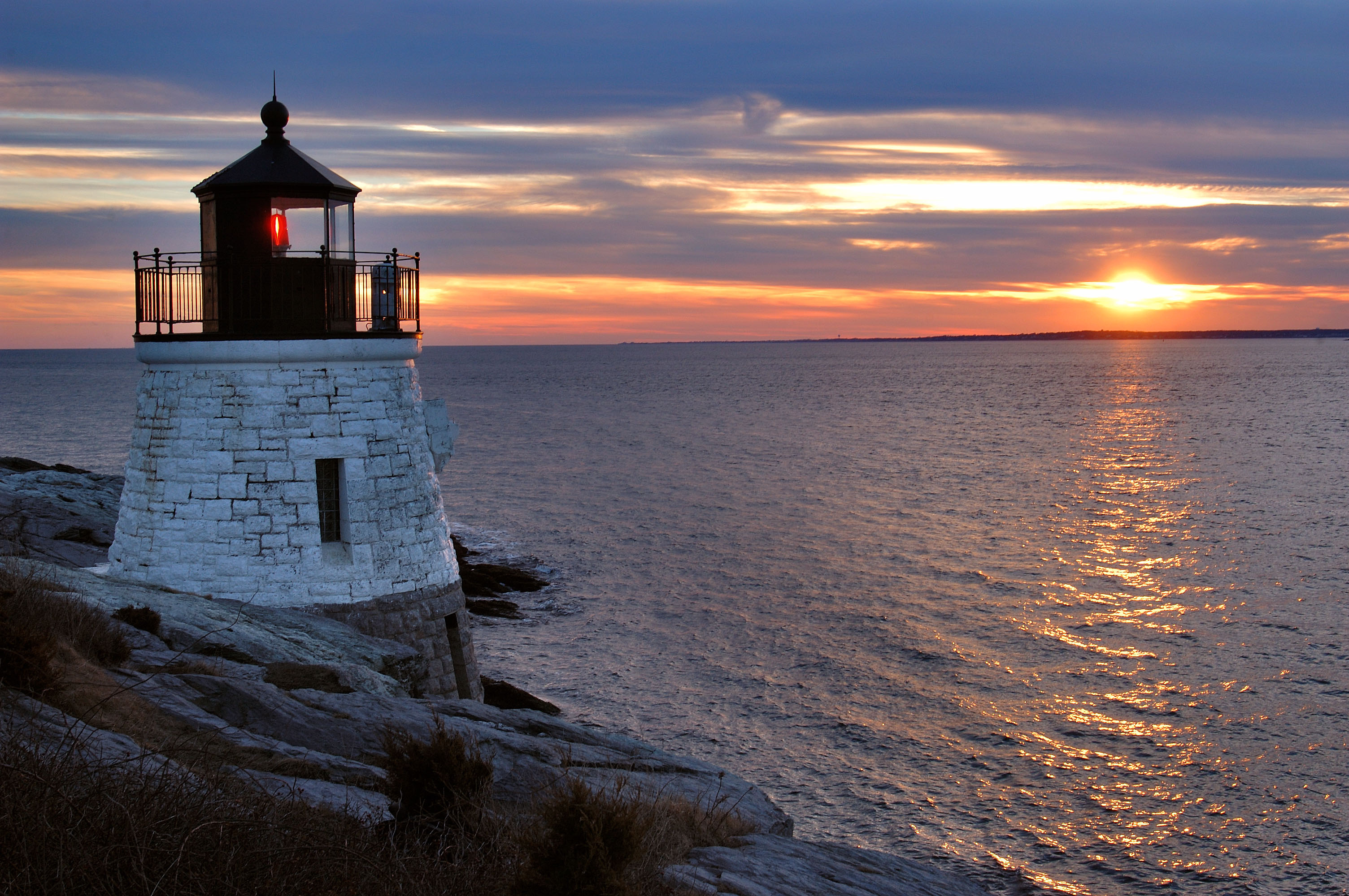 Newport at twilight, Rams Head and Eastin, Rhode Island beauty, Desktop wallpaper, 3010x2000 HD Desktop