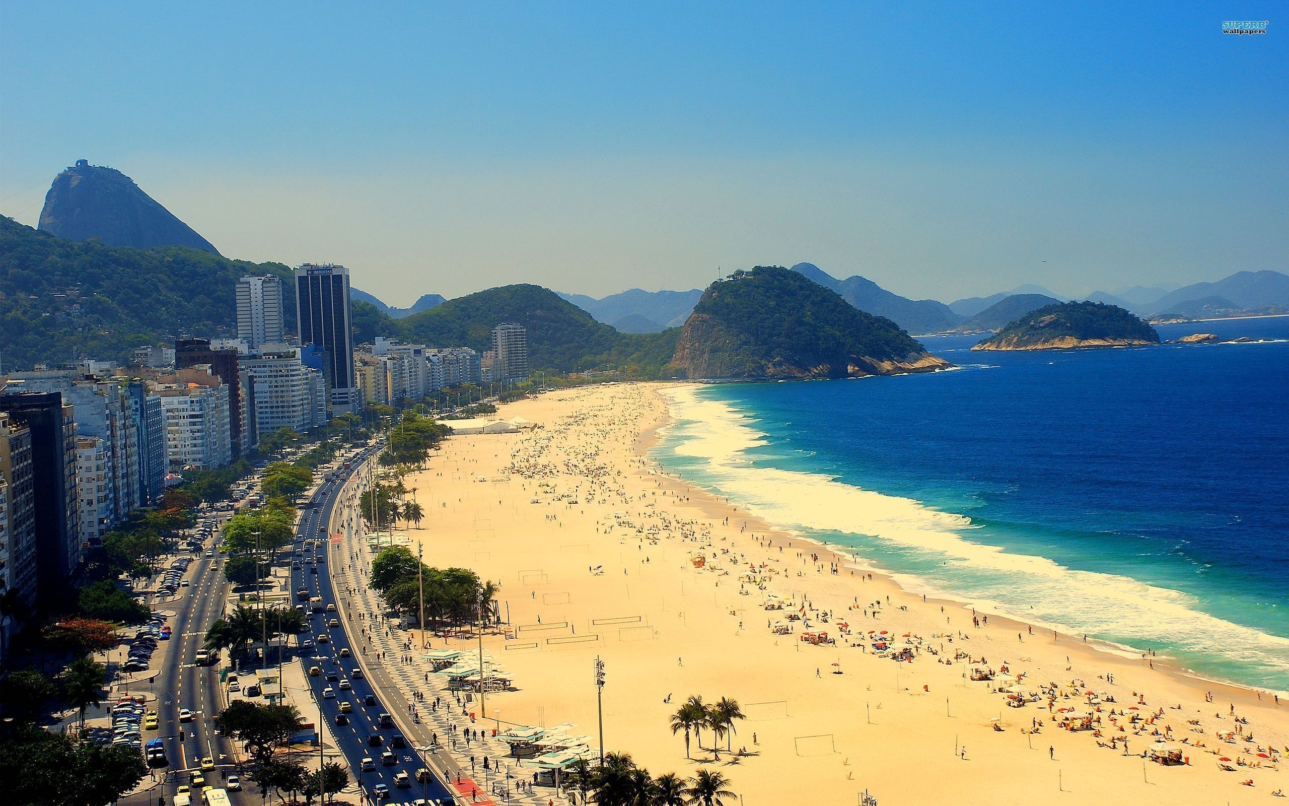 Brazilian beaches, Sandy shores, Coastal relaxation, Beach paradise, 2560x1600 HD Desktop