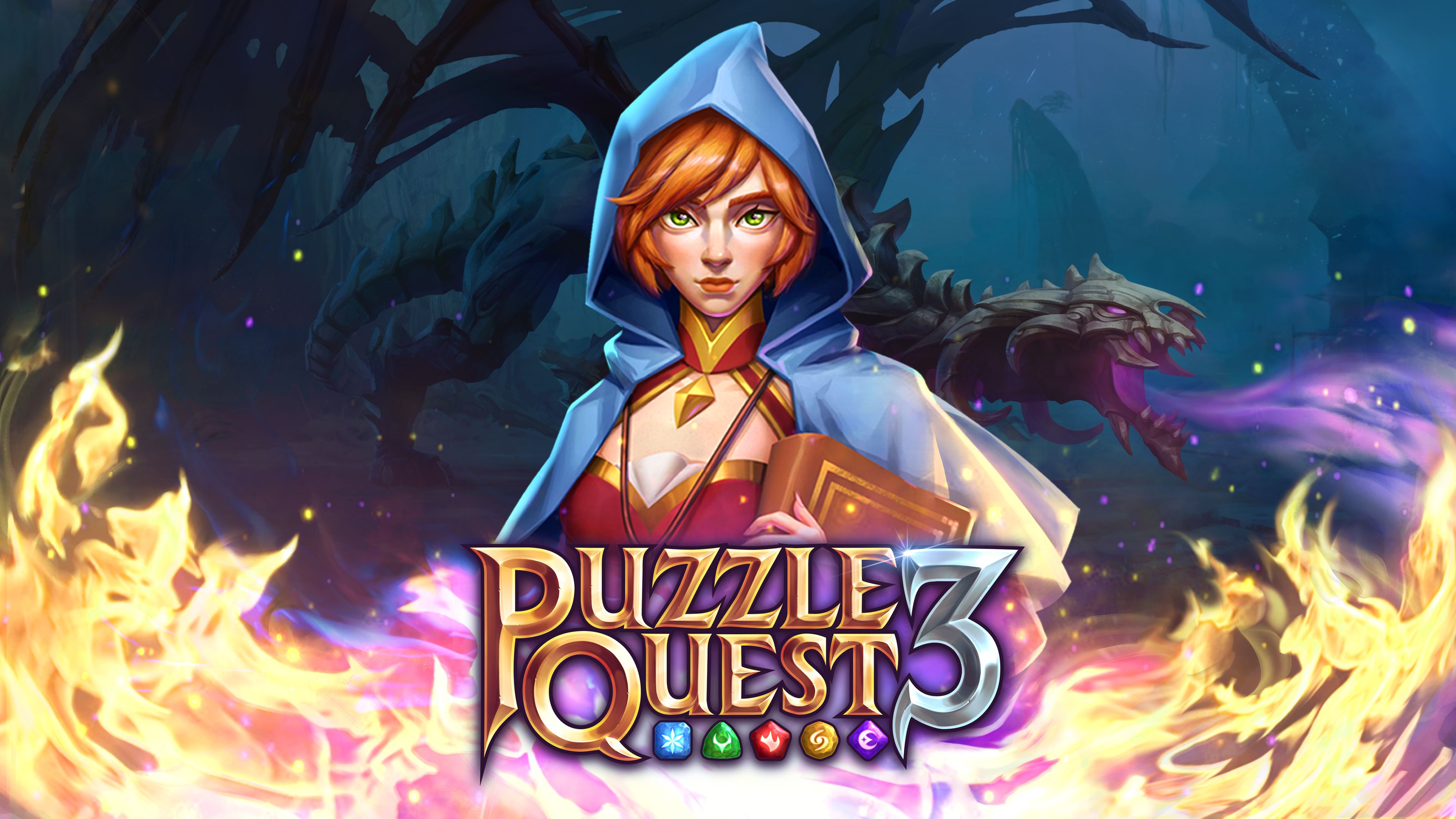 Puzzle Quest 3, Exciting sequel, Indie game, Puzzle adventure, 3840x2160 4K Desktop