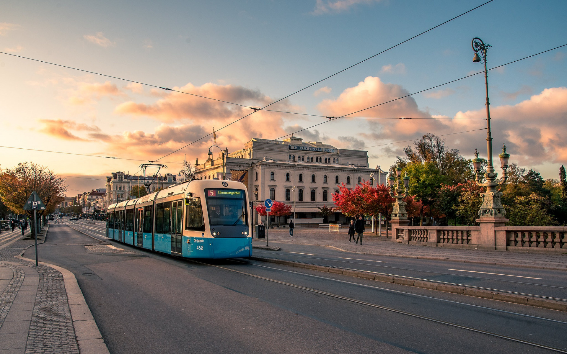 Tram travels, Gothenburg scenery, Sweden cityscape, High quality, 1920x1200 HD Desktop