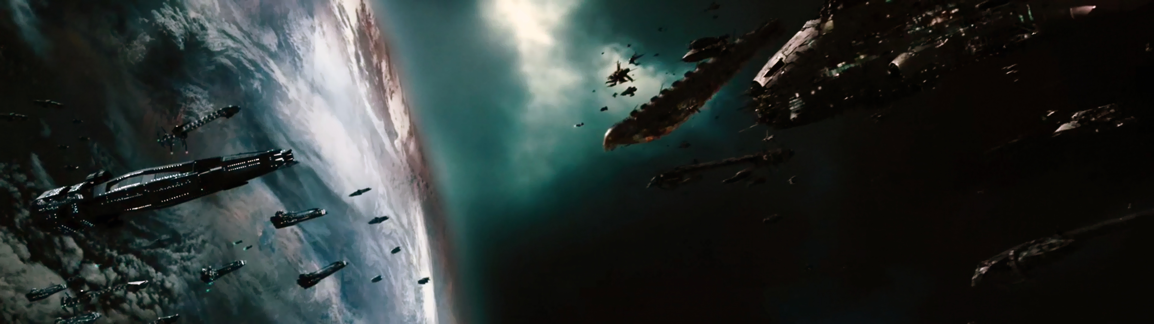 EVE Online, Serenity wallpaper, Outer space, Free download, 3840x1080 Dual Screen Desktop