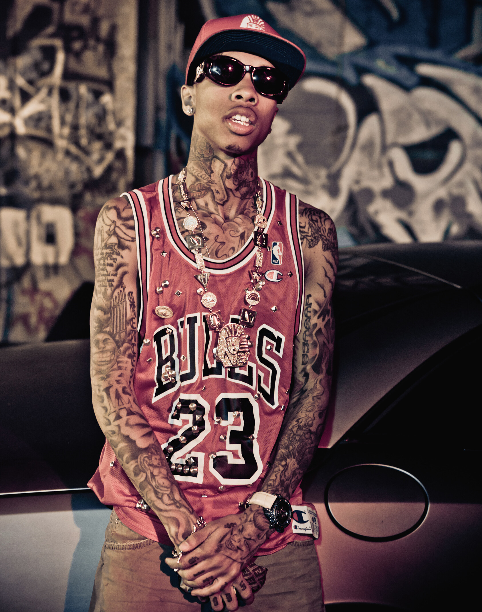 Tyga: “Faded”, featuring Lil Wayne, was released on January 13, 2012. 1690x2140 HD Background.