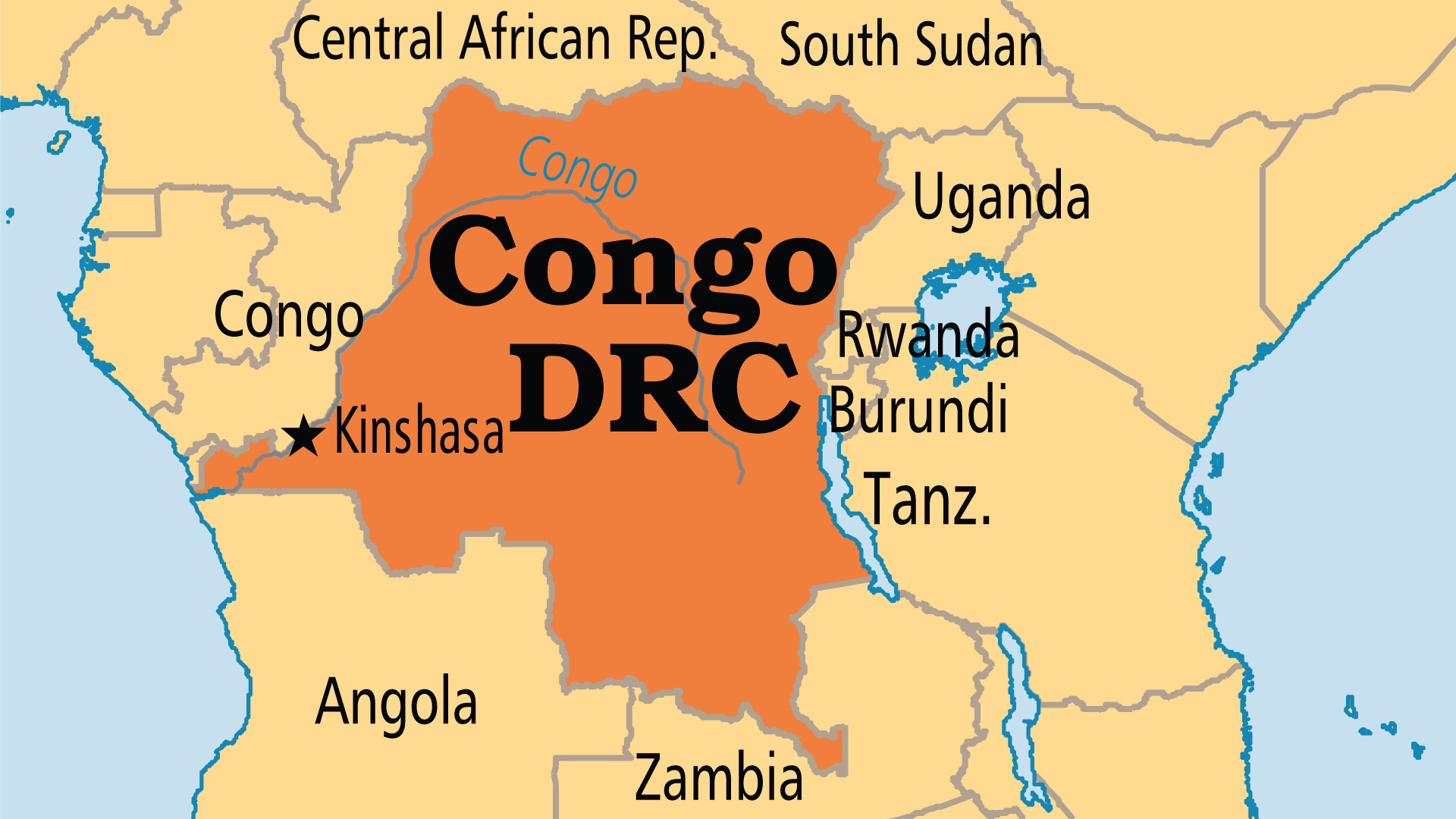 Congolese travels, Operation World, Democratic Republic, Congo, 1920x1080 Full HD Desktop