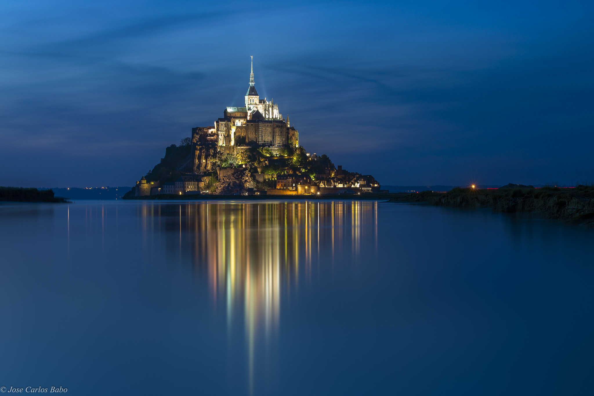 Mont Saint-Michel - Burg in Frankreich, 2050x1370 HD Desktop