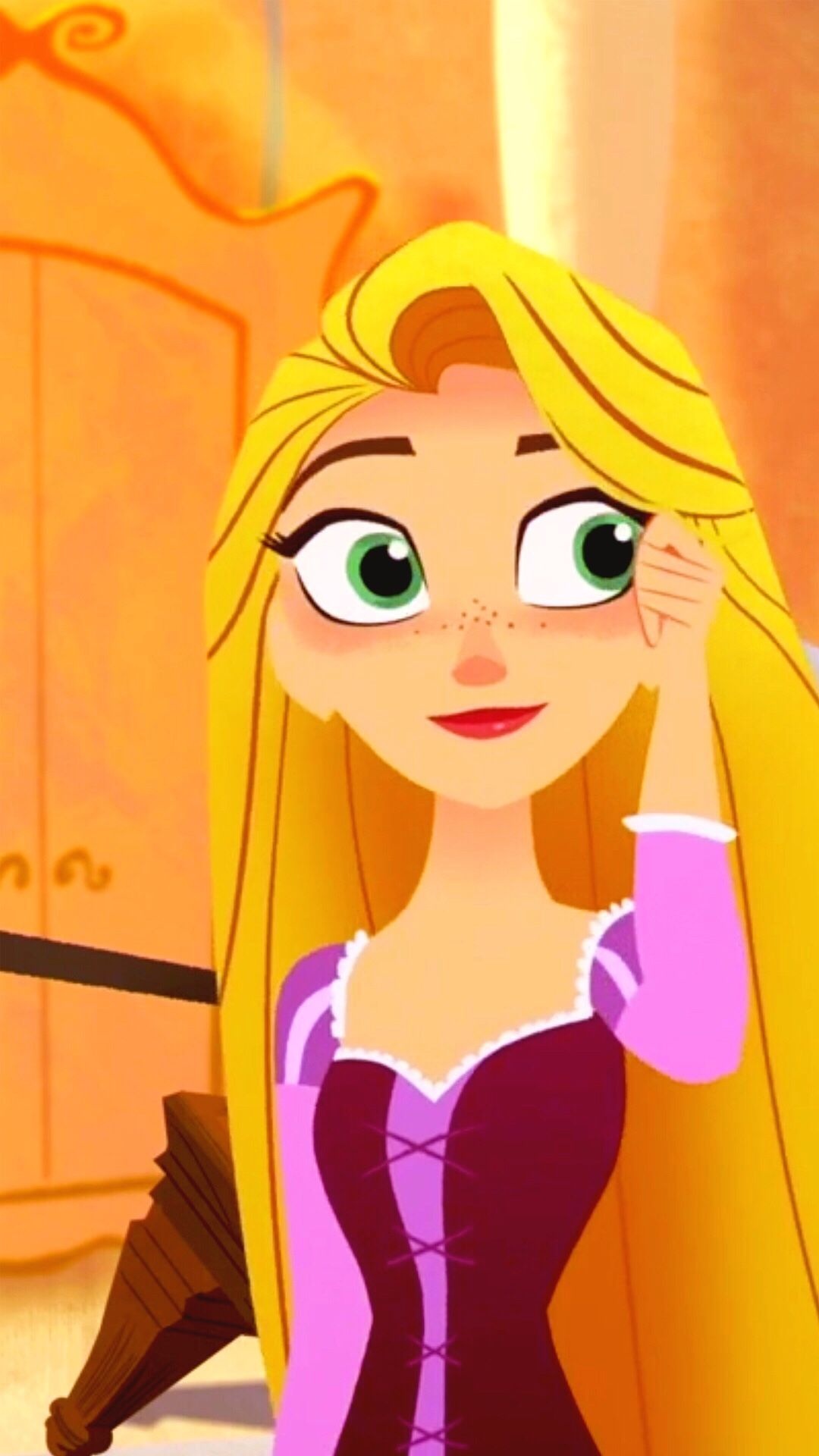 Rapunzel Animation, Disney princess, Tangled inspiration, Fan creations, 1080x1920 Full HD Phone